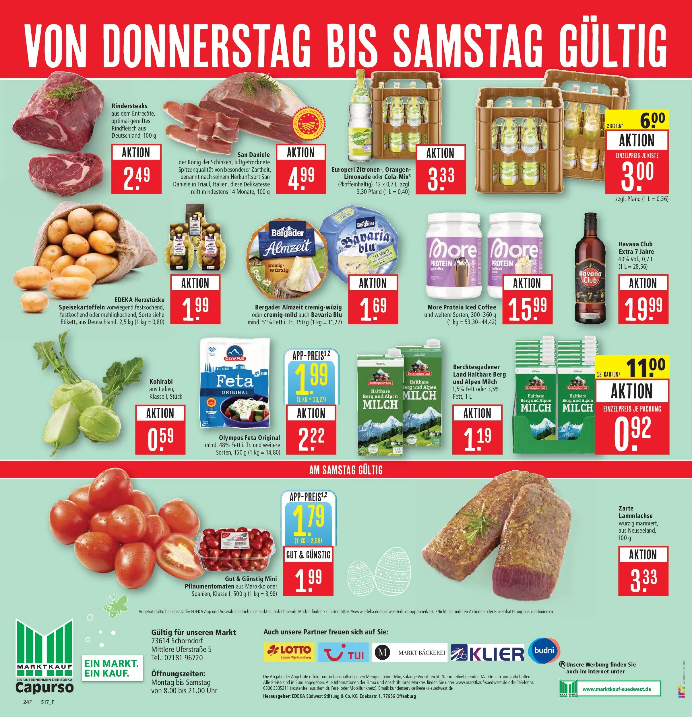 Marktkauf Prospekt Schorndorf	 (ab 23.03.2026) » Angebote online | Seite: 26 | Produkte: Feta, Kohlrabi, Orangen, Rindfleisch