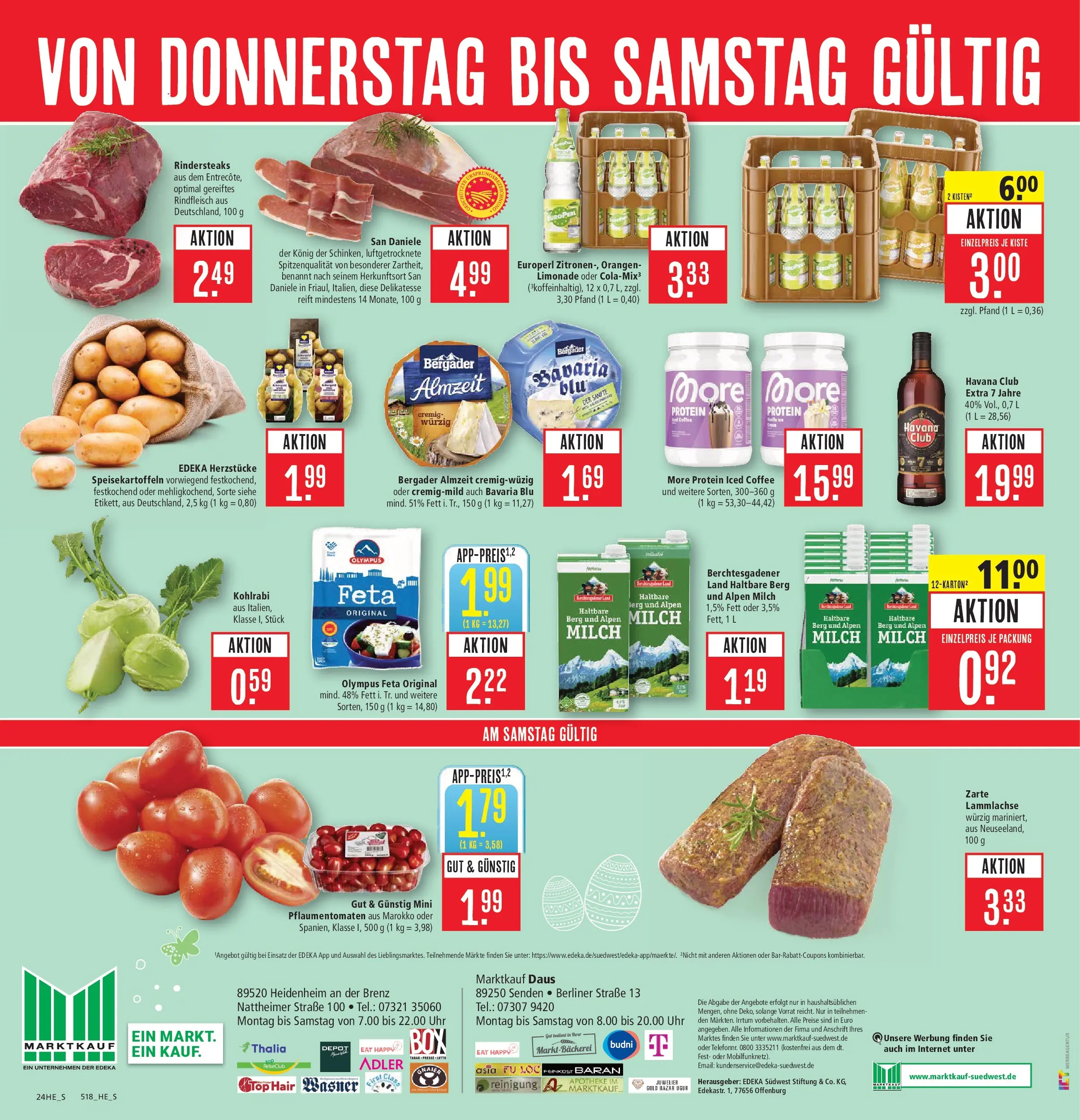 Marktkauf Prospekt Heidenheim	 (ab 23.03.2026) » Angebote online | Seite: 26 | Produkte: Havana club, Feta, Milch, Rindfleisch