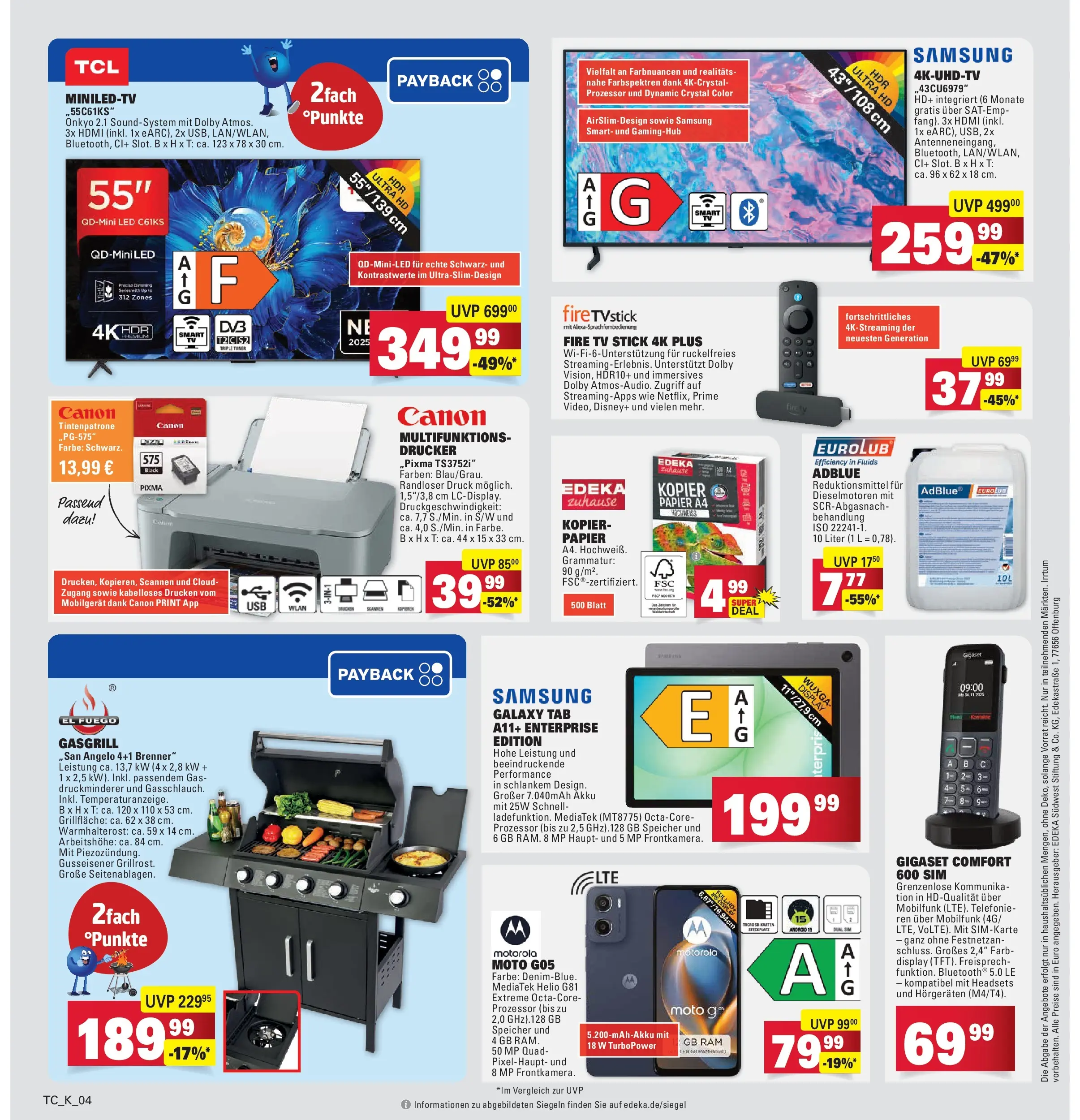 Marktkauf Prospekt Heidenheim	 (ab 23.03.2026) » Angebote online | Seite: 30 | Produkte: Samsung, Soundsystem, Drucker, TV