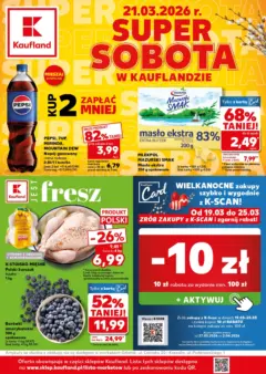 Pogląd oferty "Kaufland gazetka - Super Sobota" - ważna od 21.03.2026