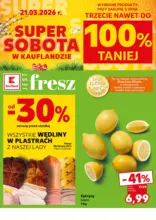 Kaufland Super Sobota ważne 21.03