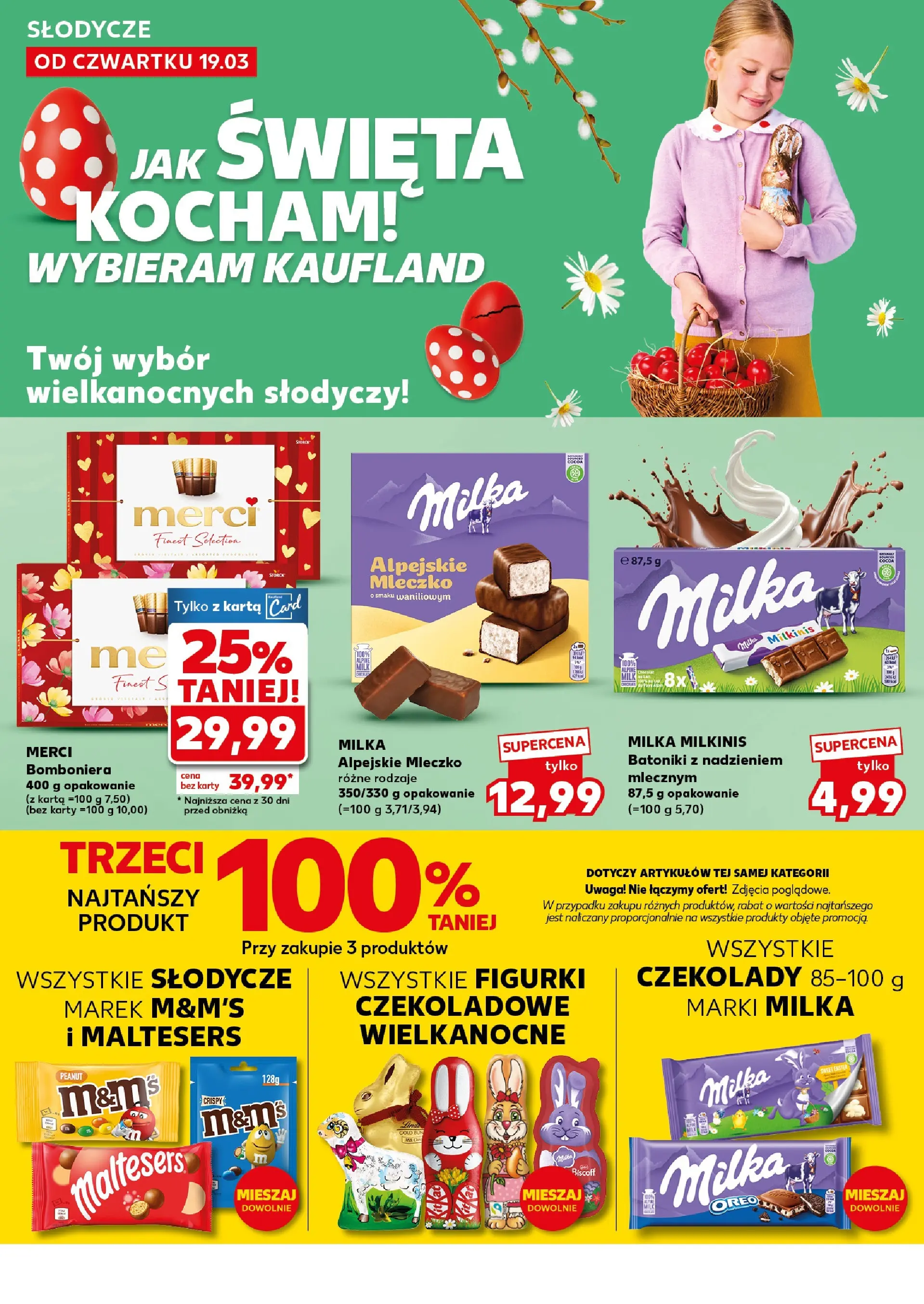 Kaufland gazetka - Super Sobota od 21.03.2026 - od jutra PDF | Strona: 10 | Produkty: Karta, Maltesers, M&M's, Milka