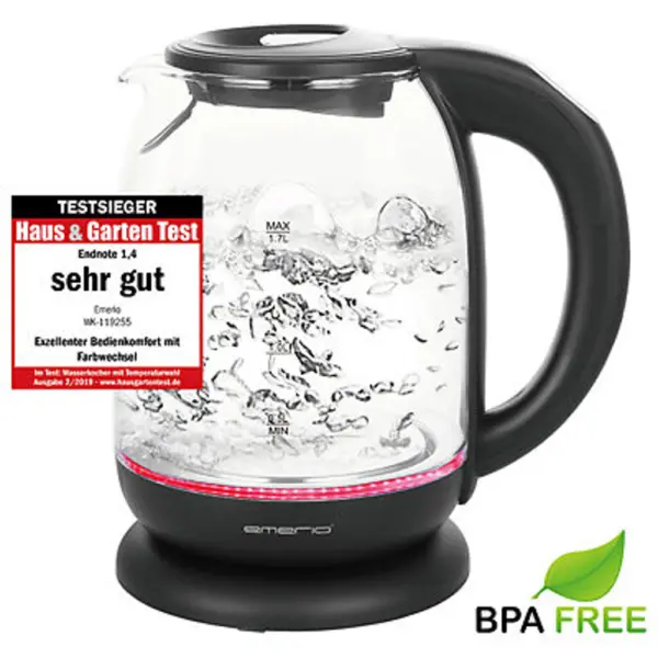 Emerio Glas-Wasserkocher WK-119255.5