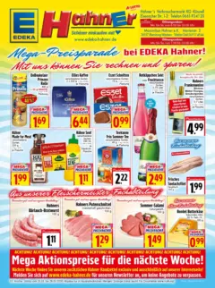 Angebote - Edeka Hahner: Wochenangebote ab 22.03.2026 gültig