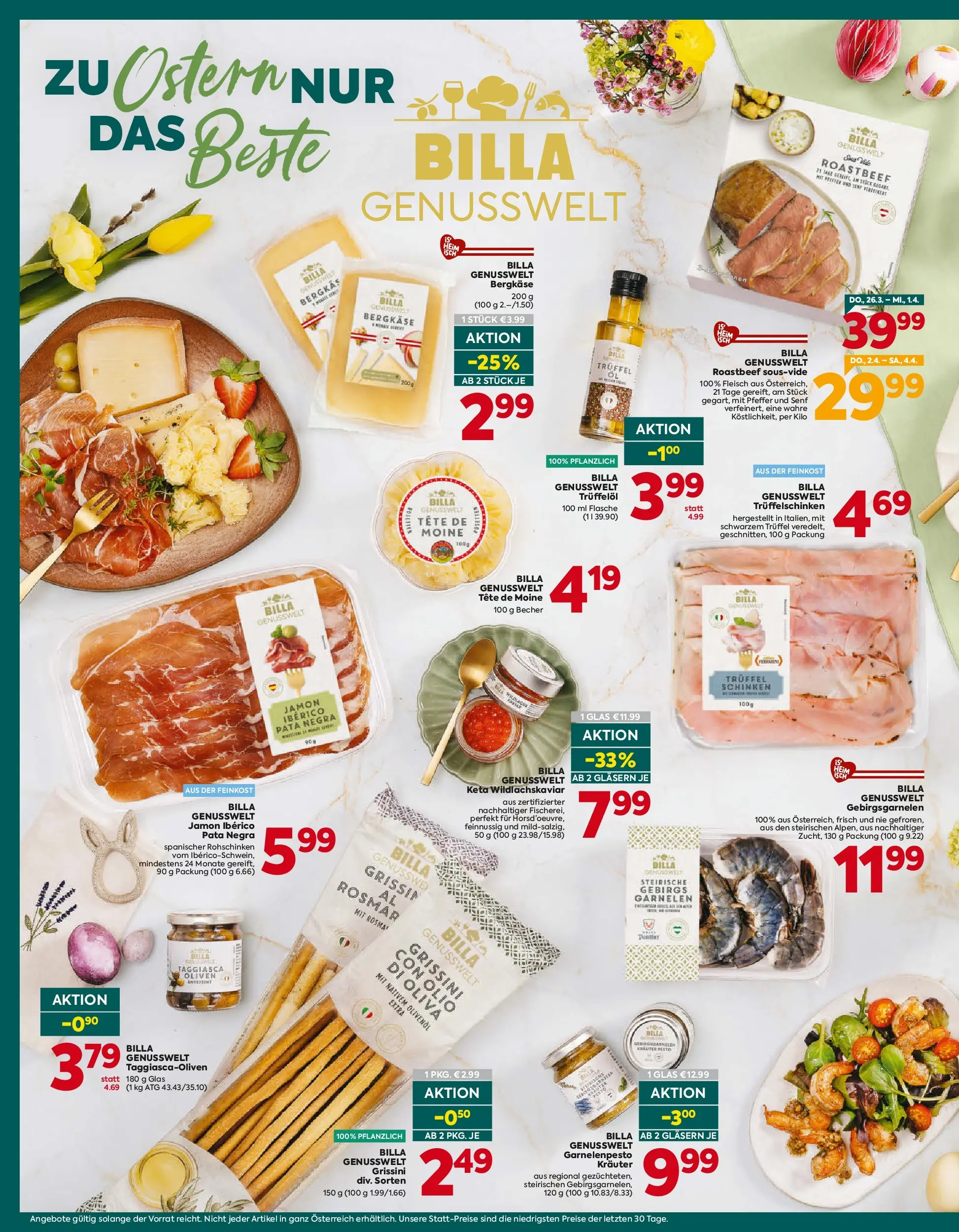 Billa Plus - BILLA PLUS: Flugblatt Wien von 25.03.2026 - Aktuelle Angebote | Seite: 6 | Produkte: Pfeffer, Szeder, Cage de football, Schinken