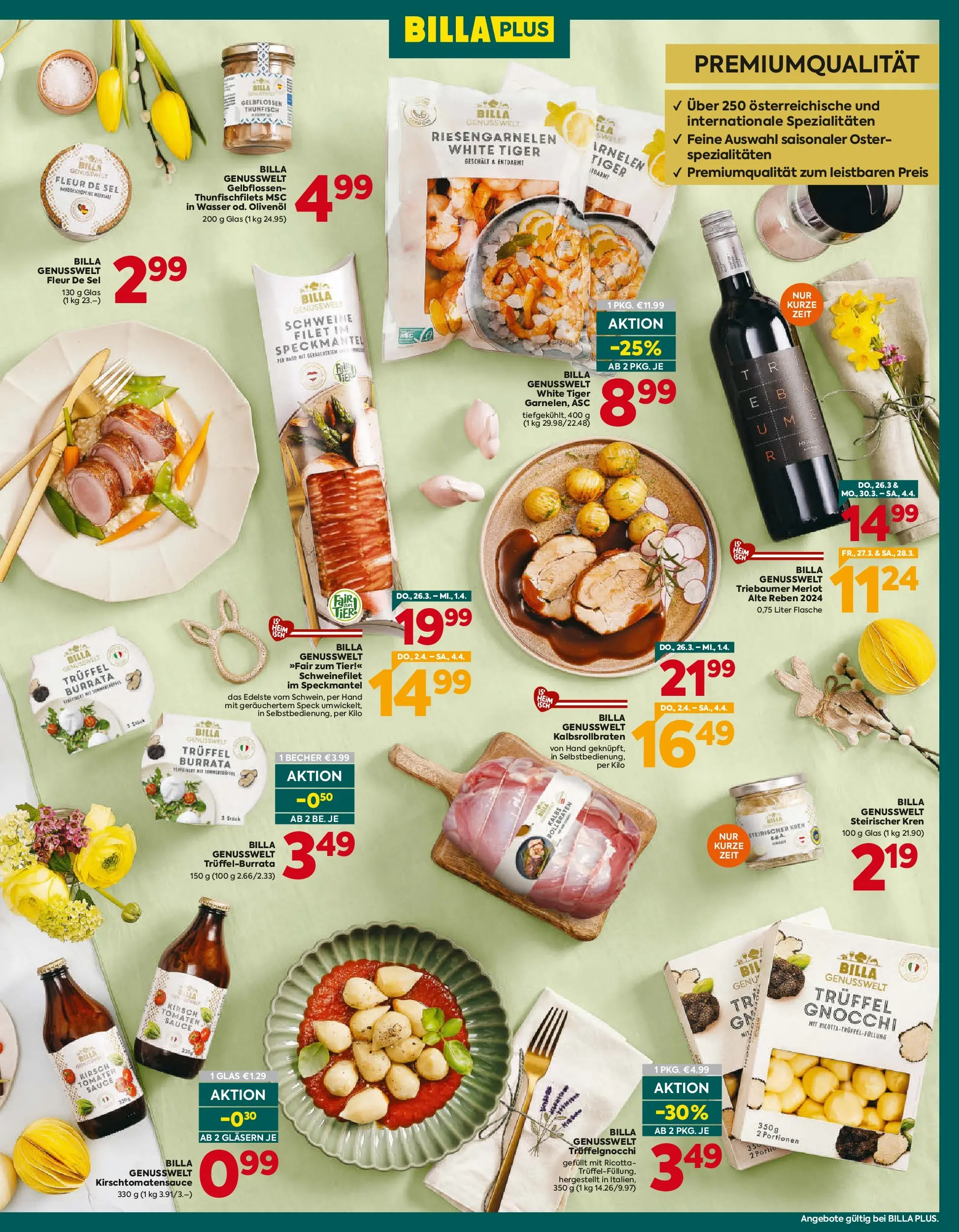 Billa Plus - BILLA PLUS: Flugblatt Wien von 25.03.2026 - Aktuelle Angebote | Seite: 7 | Produkte: Wasser