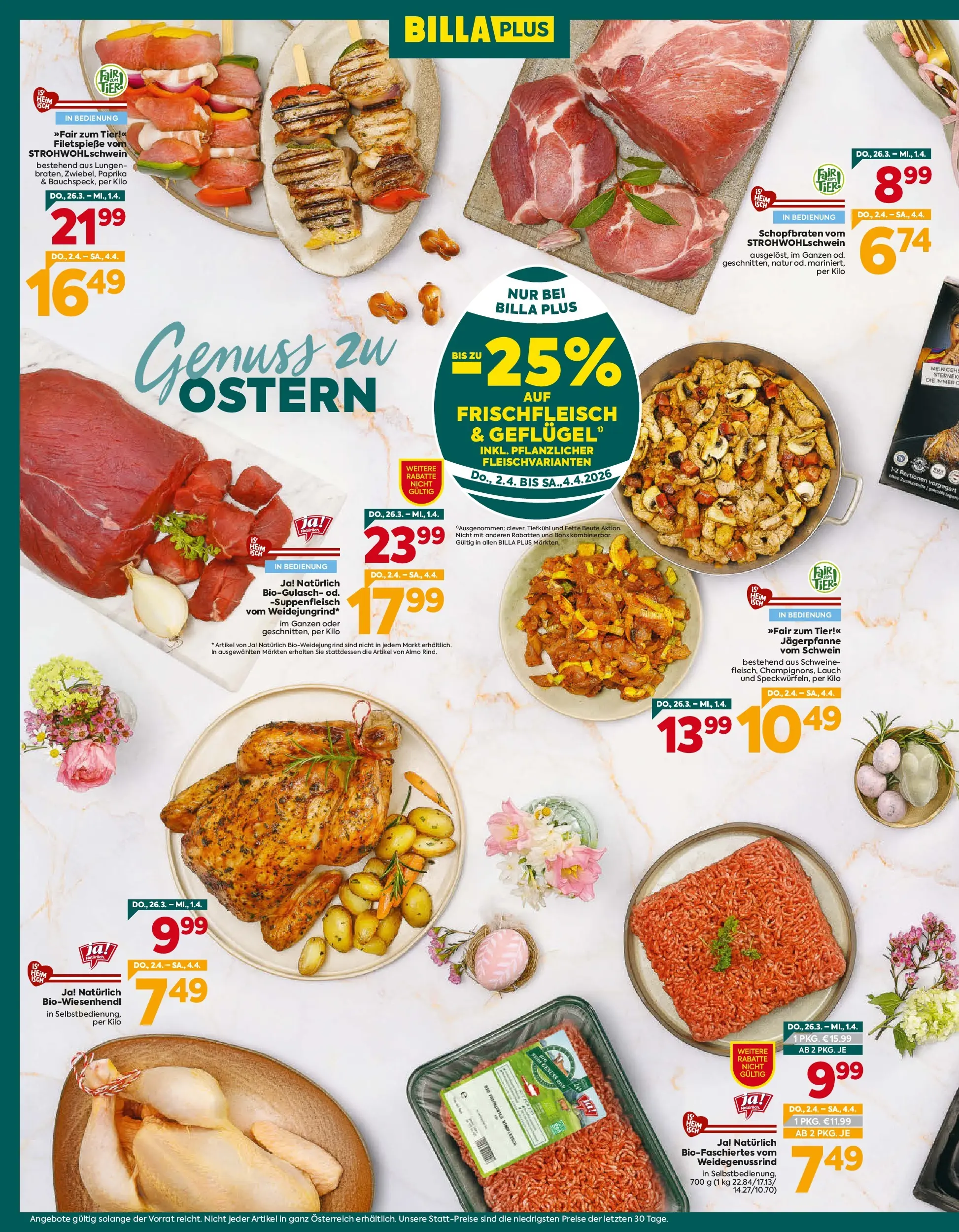 Billa Plus - BILLA PLUS: Flugblatt Wien von 25.03.2026 - Aktuelle Angebote | Seite: 8
