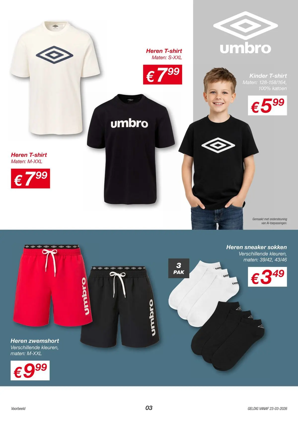 KiK folder vanaf 22-03-2026 || NIEUWE | Pagina: 3 | Producten: Sokken, Kinder