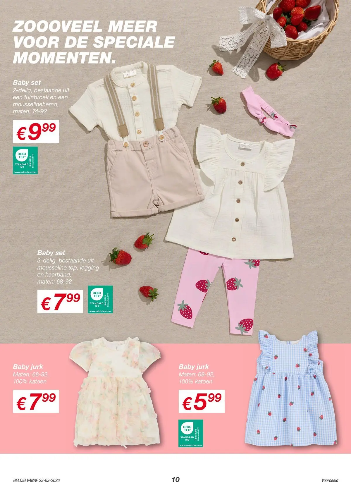 KiK folder vanaf 22-03-2026 || NIEUWE | Pagina: 10 | Producten: Legging, Jurk