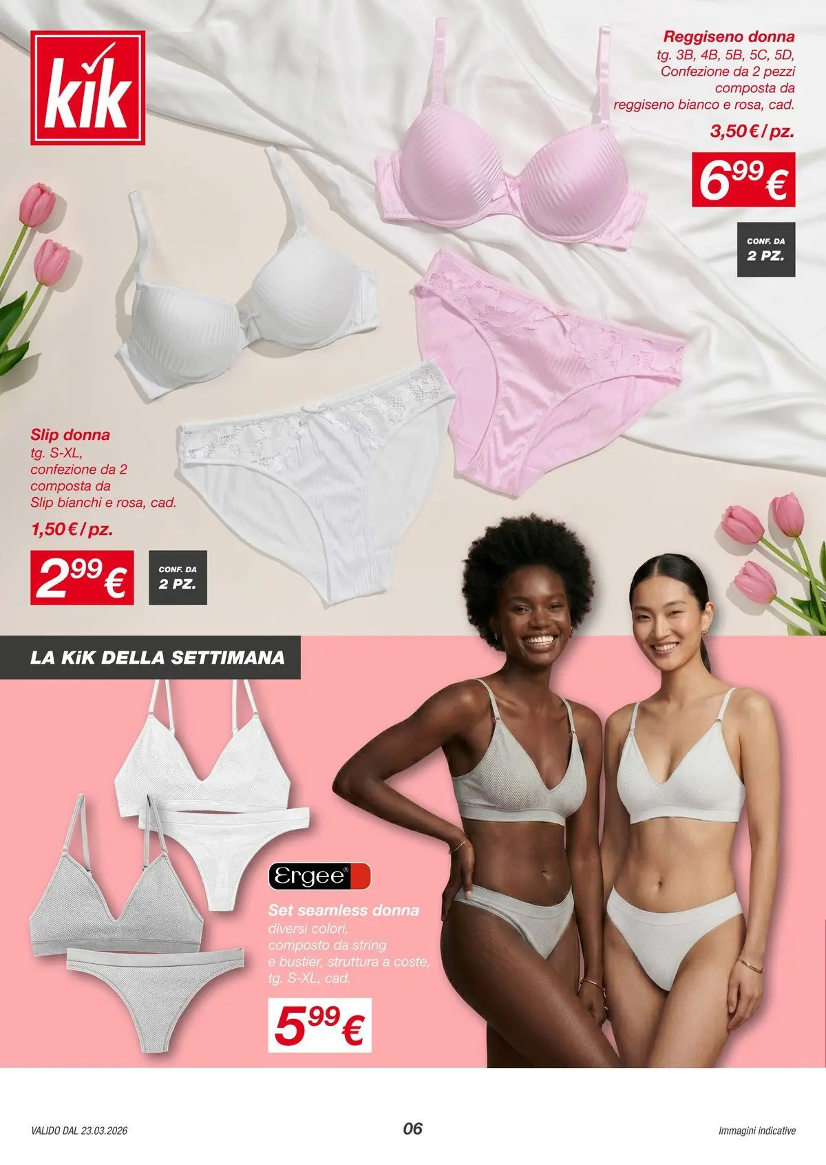 Nuovo KiK - Mooolta piu leggerezza coni tessuti di lino. dal 20/03/2026 > offerte anteprima 🛍️ | Pagina: 6