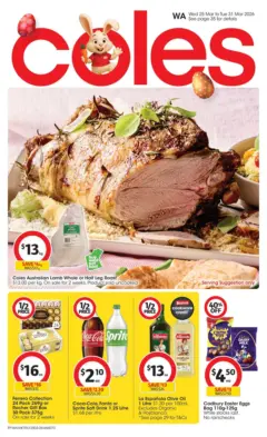 Preview of Coles catalogue WA - valid from 25.03.2026
