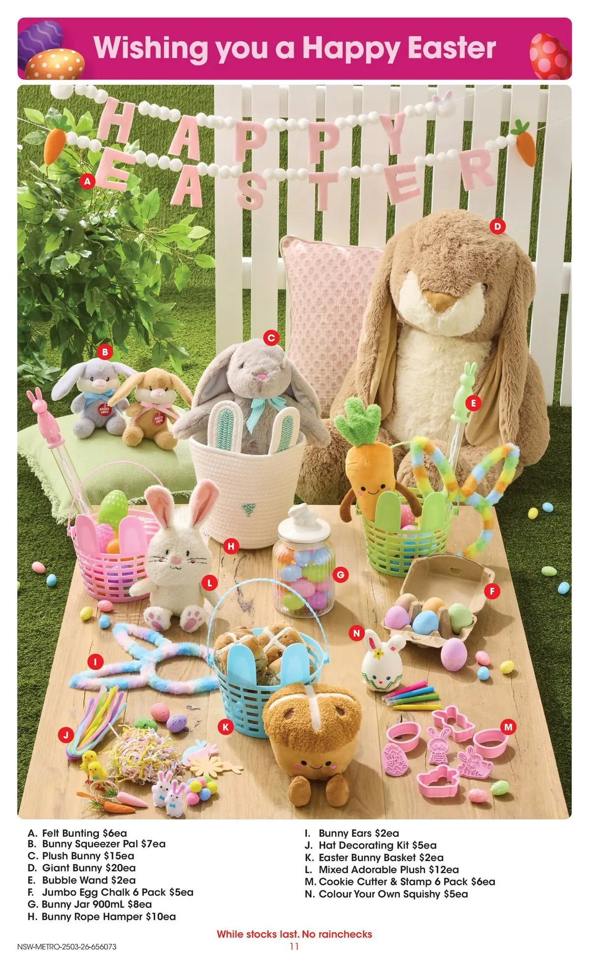 Deals - Coles Catalogue - 25th March - 24/03/2026 > weekly / monthly specials | Page: 11 | Products: Basket, Hat, Cutter