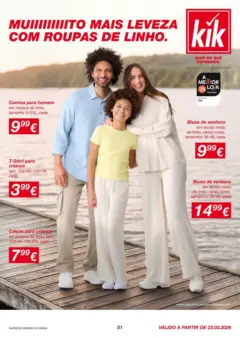 Pré-visualização KIK - Muiiiito mais leveza com roupas de linho válido de 23.03.2026