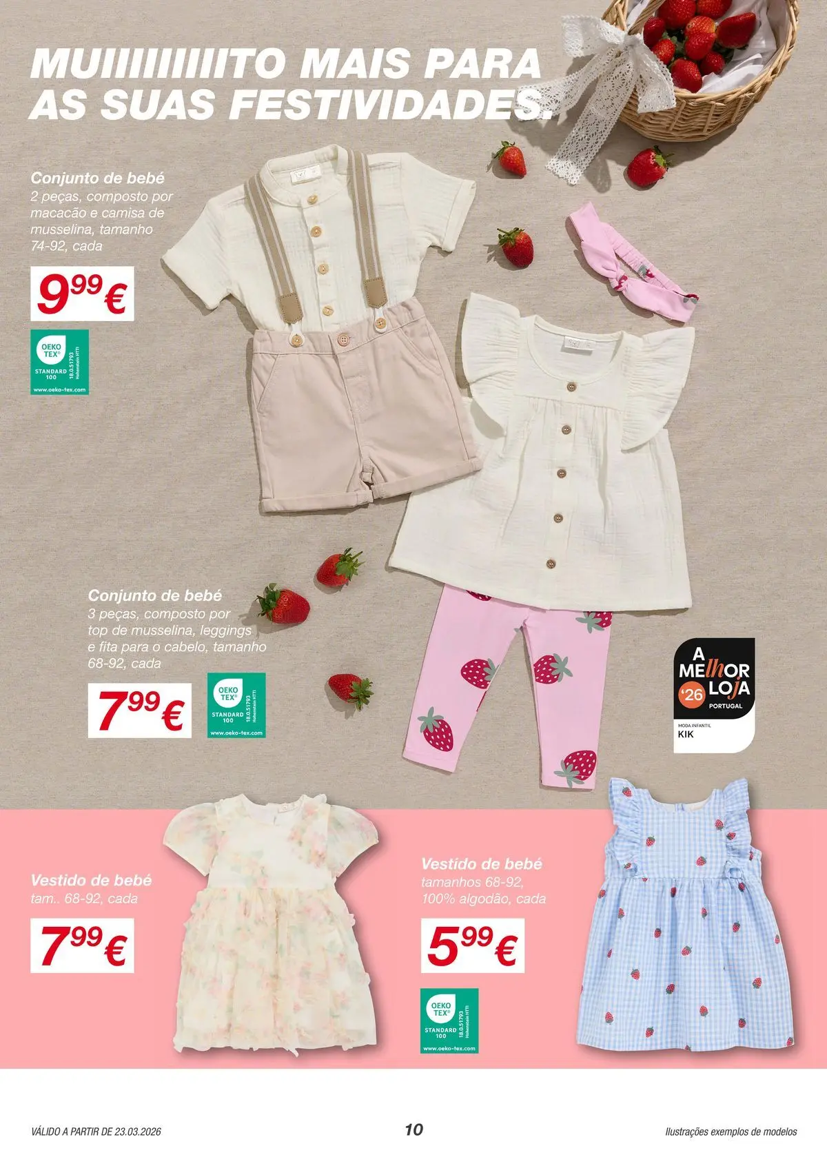 KIK - Muiiiito mais leveza com roupas de linho » de 23/03/2026 - 29/03/2026 | Página: 10 | Produtos: Macacão, Top, Camisa, Leggings