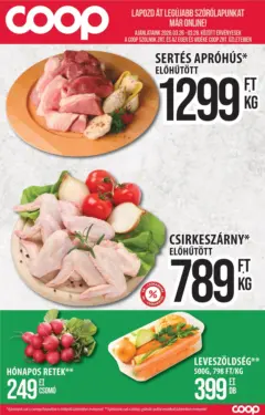 COOP Szolnok akciós újság Gyöngyös - amely érvényes a következő dátumtól: 26.03.2026