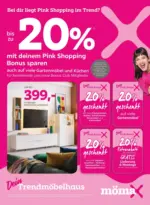 m&ouml;max Braunschweig - Ihr Trendm&ouml;belhaus in Braunschweig bis zu -20 mit deinem Pink Shopping Bonus sparen - bis 22.03.2026