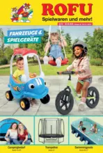 ROFU Kinderland Fahrzeuge & Spielgrate - bis 30.08.2026