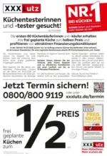 XXXLutz K&uuml;chentesterinnen und -tester gesucht - bis 29.03.2026