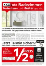 XXXLutz Badzimmertesterinnen und -tester gesucht - bis 22.03.2026