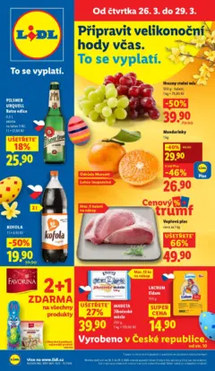Náhled letáku Lidl - Lidl leták do 29.03.2026 od 25.03.2026