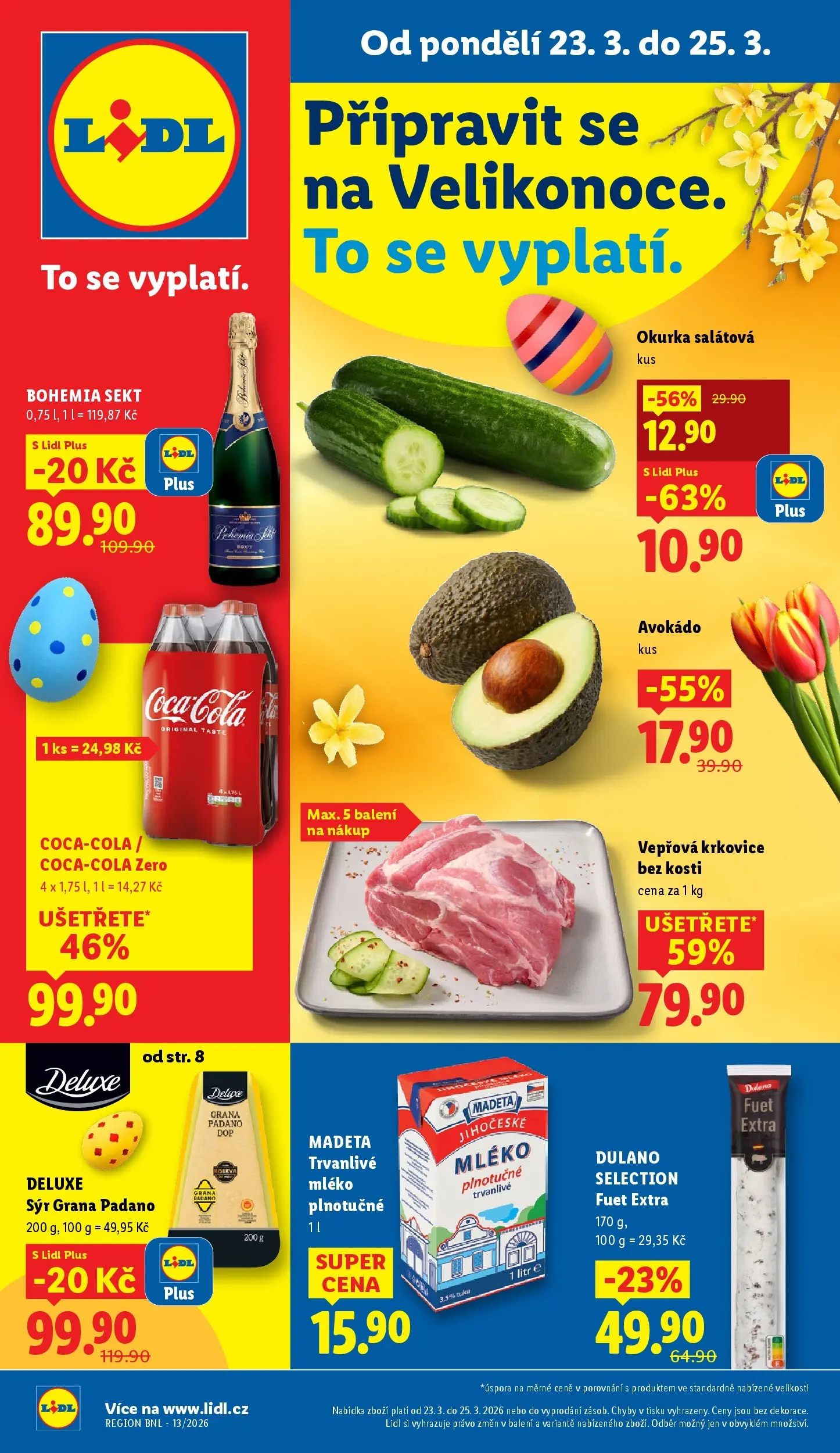 Lidl leták od 22.03.2026 - Nový akční leták | Strana: 1