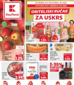 Kaufland - Kaufland katalog do 31.03.2026 - Pregled kataloga iz trgovine Kaufland, vrijedi od 24.03.2026