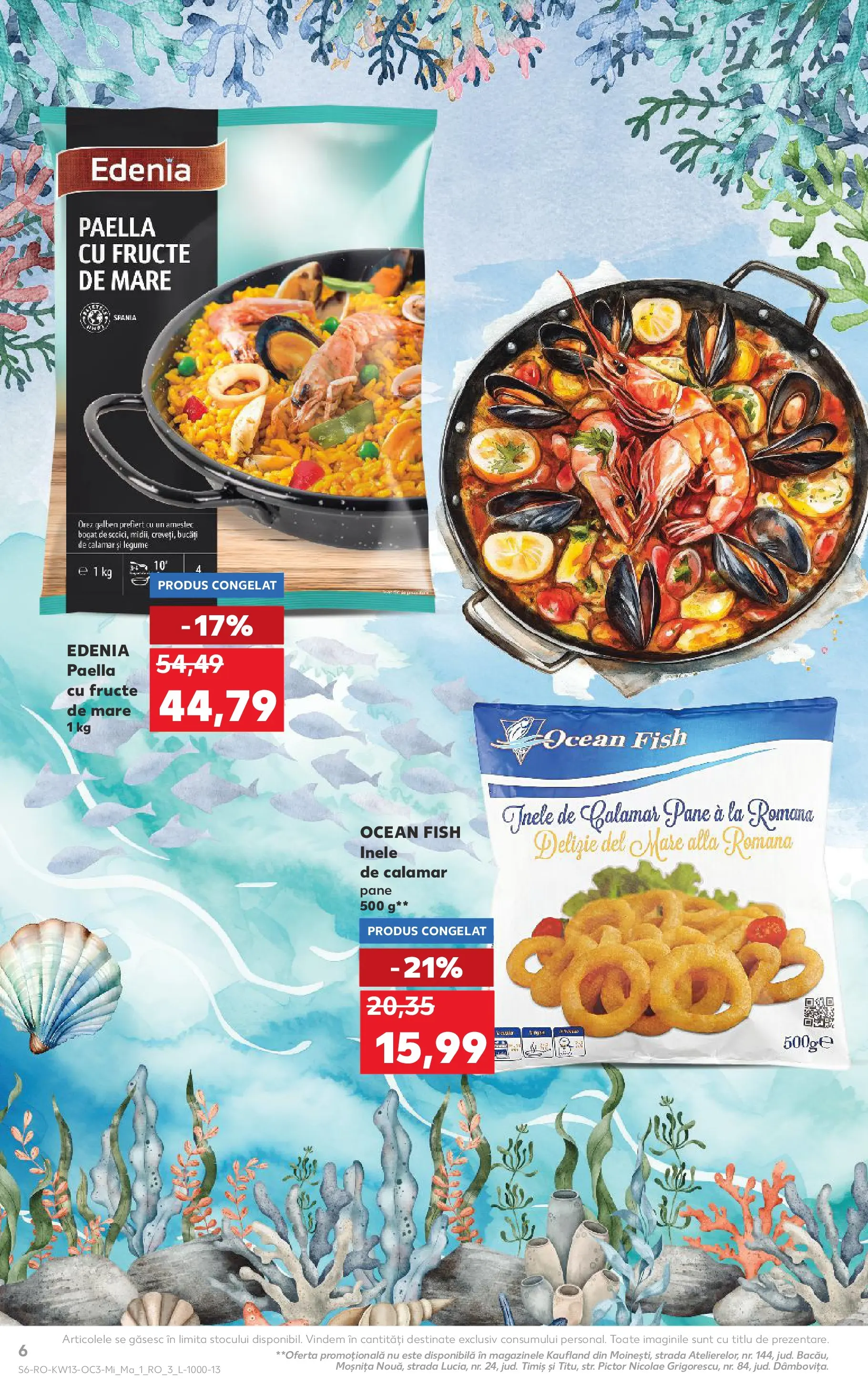 Kaufland Domnesti 24.03.2026 - Revista si Oferta | Pagină: 6 | Produse: Orez, Legume, Fructe, Fructe De Mare