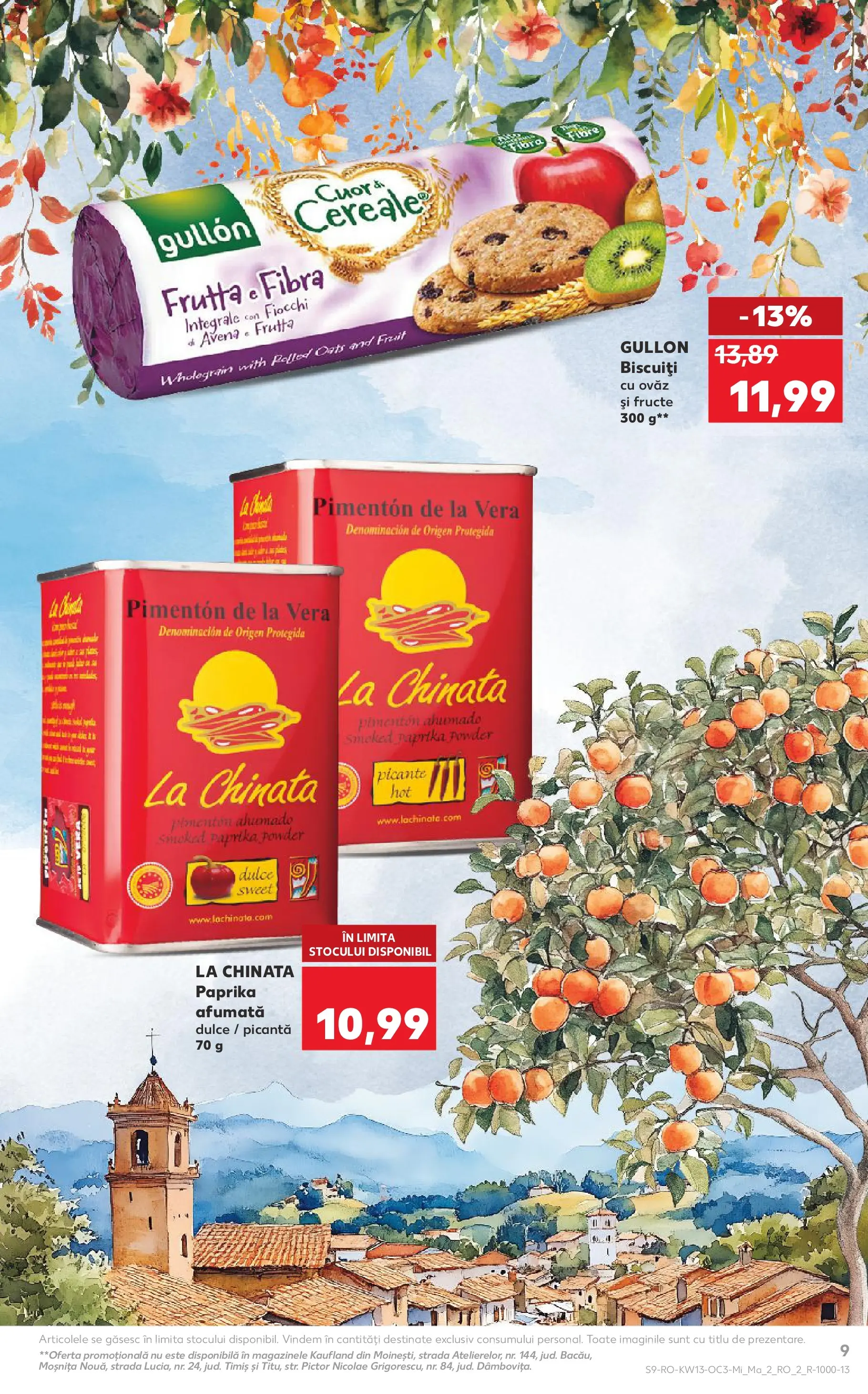 Kaufland Domnesti 24.03.2026 - Revista si Oferta | Pagină: 9 | Produse: Cereale, Biscuiți, Fructe