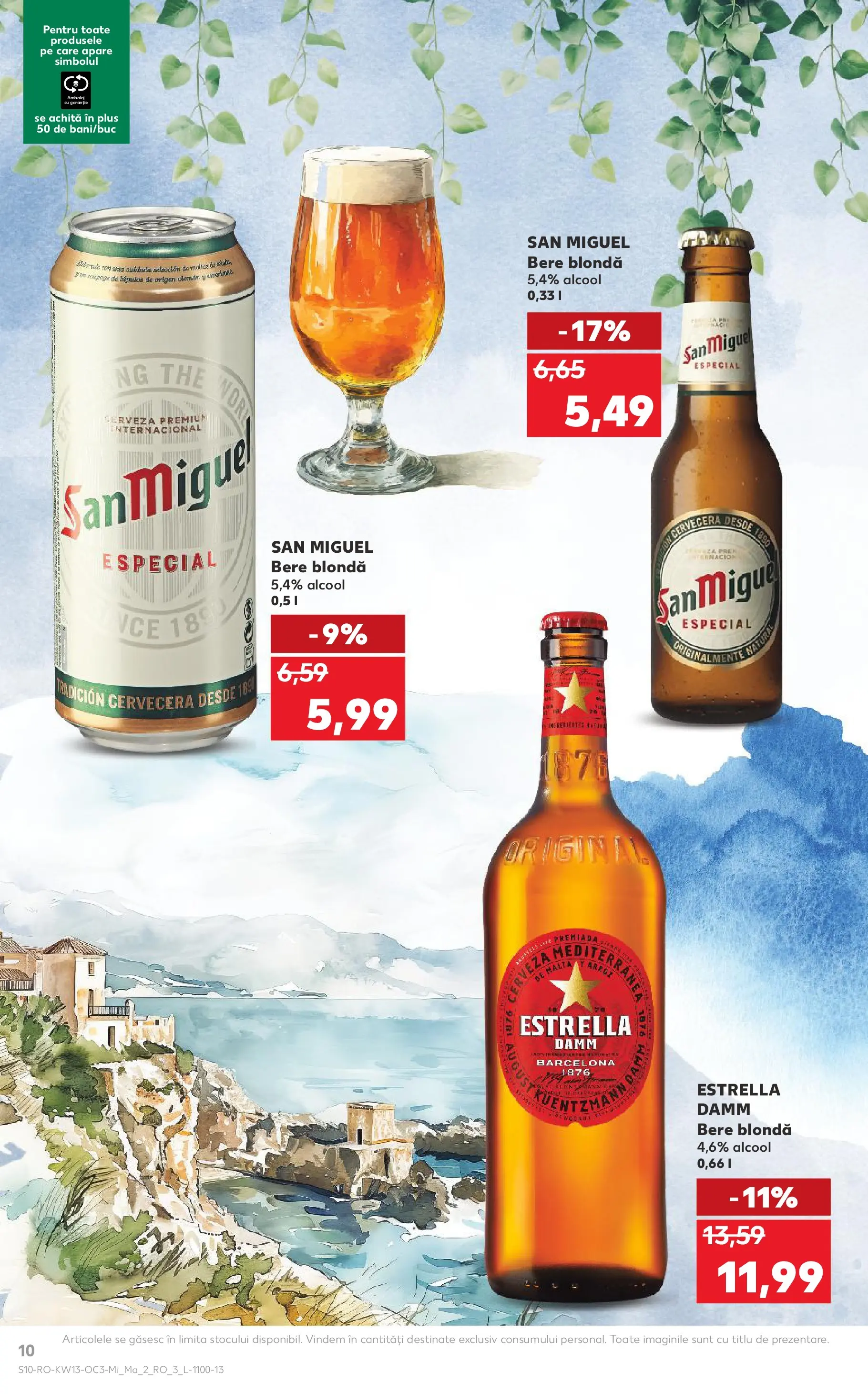 Kaufland Zalau 24.03.2026 - Revista si Oferta | Pagină: 10 | Produse: Bere