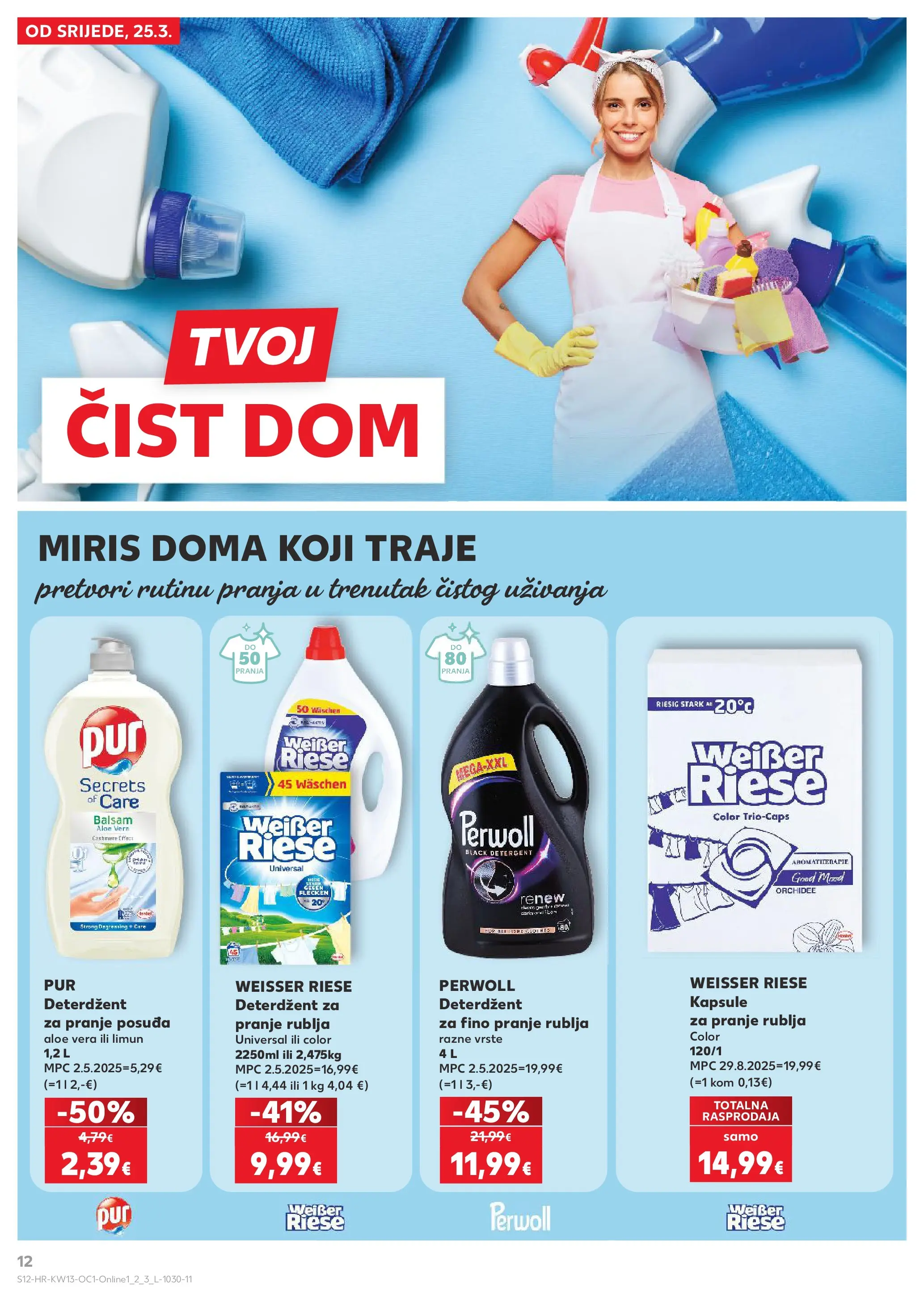 Kaufland - Kaufland katalog do 31.03.2026 novi od 24.03.2026 na listanje > letak digitalni | Stranica: 12