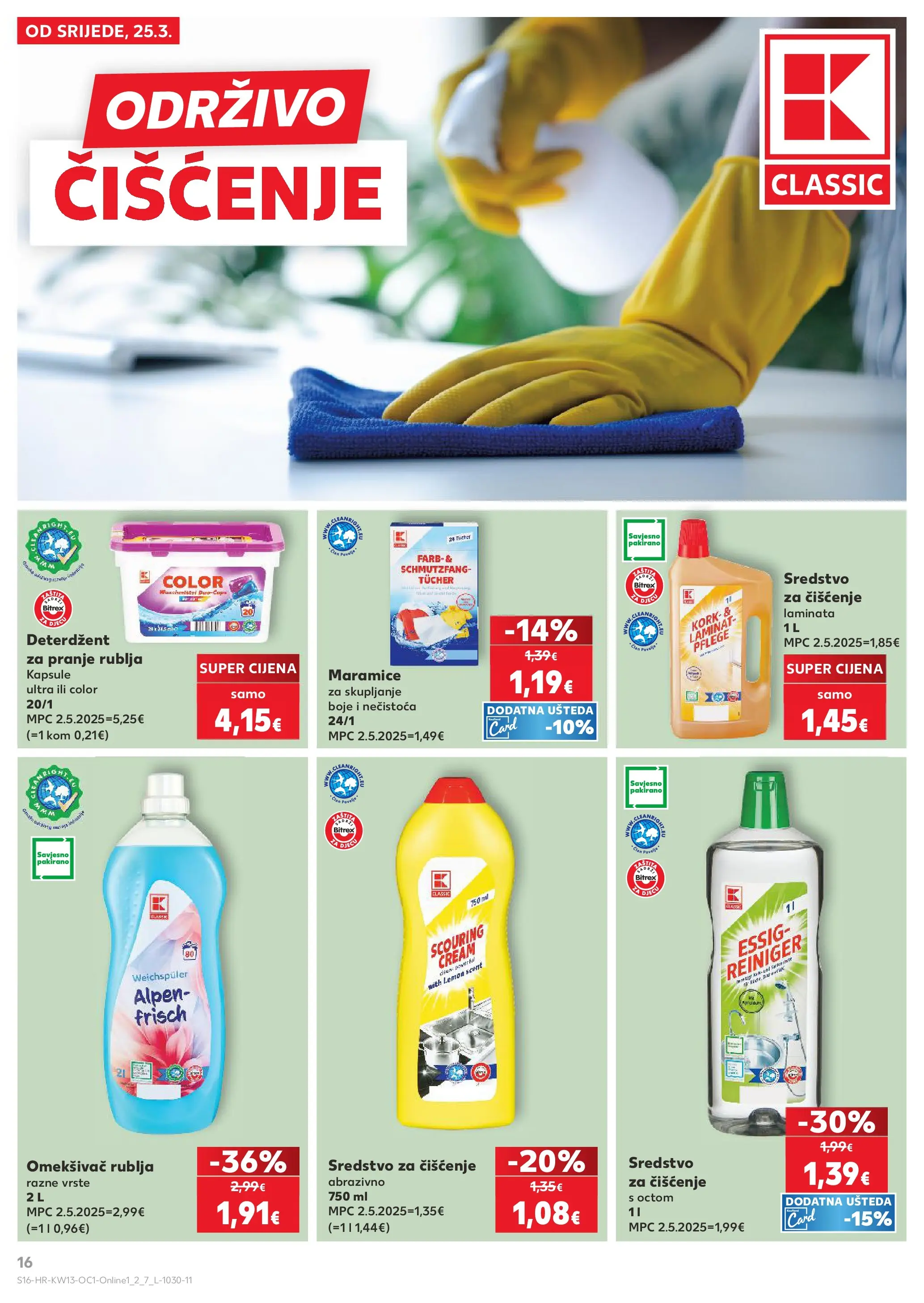 Kaufland - Kaufland katalog do 31.03.2026 novi od 24.03.2026 na listanje > letak digitalni | Stranica: 16