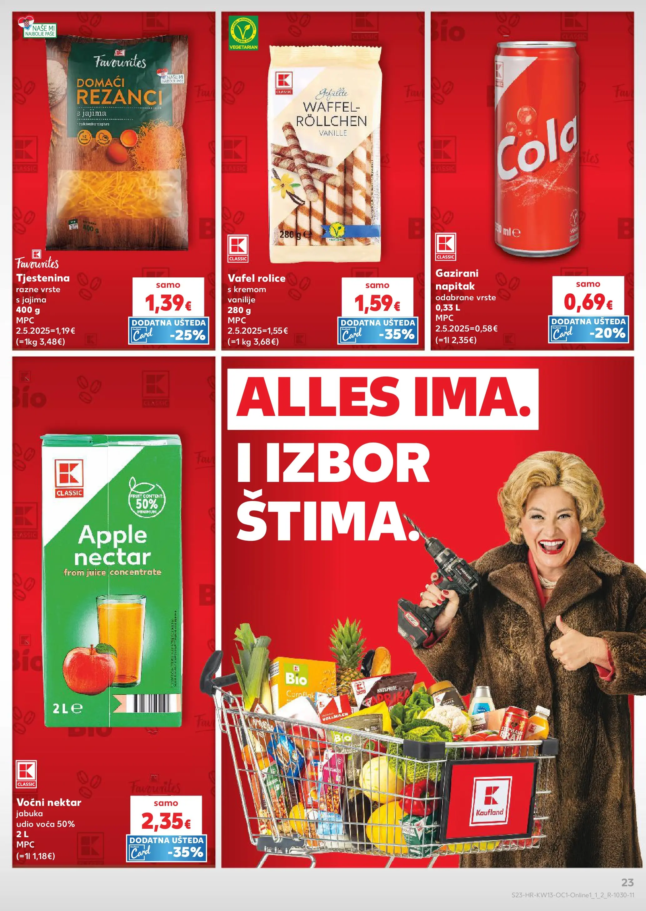 Kaufland - Kaufland katalog do 31.03.2026 novi od 24.03.2026 na listanje > letak digitalni | Stranica: 23