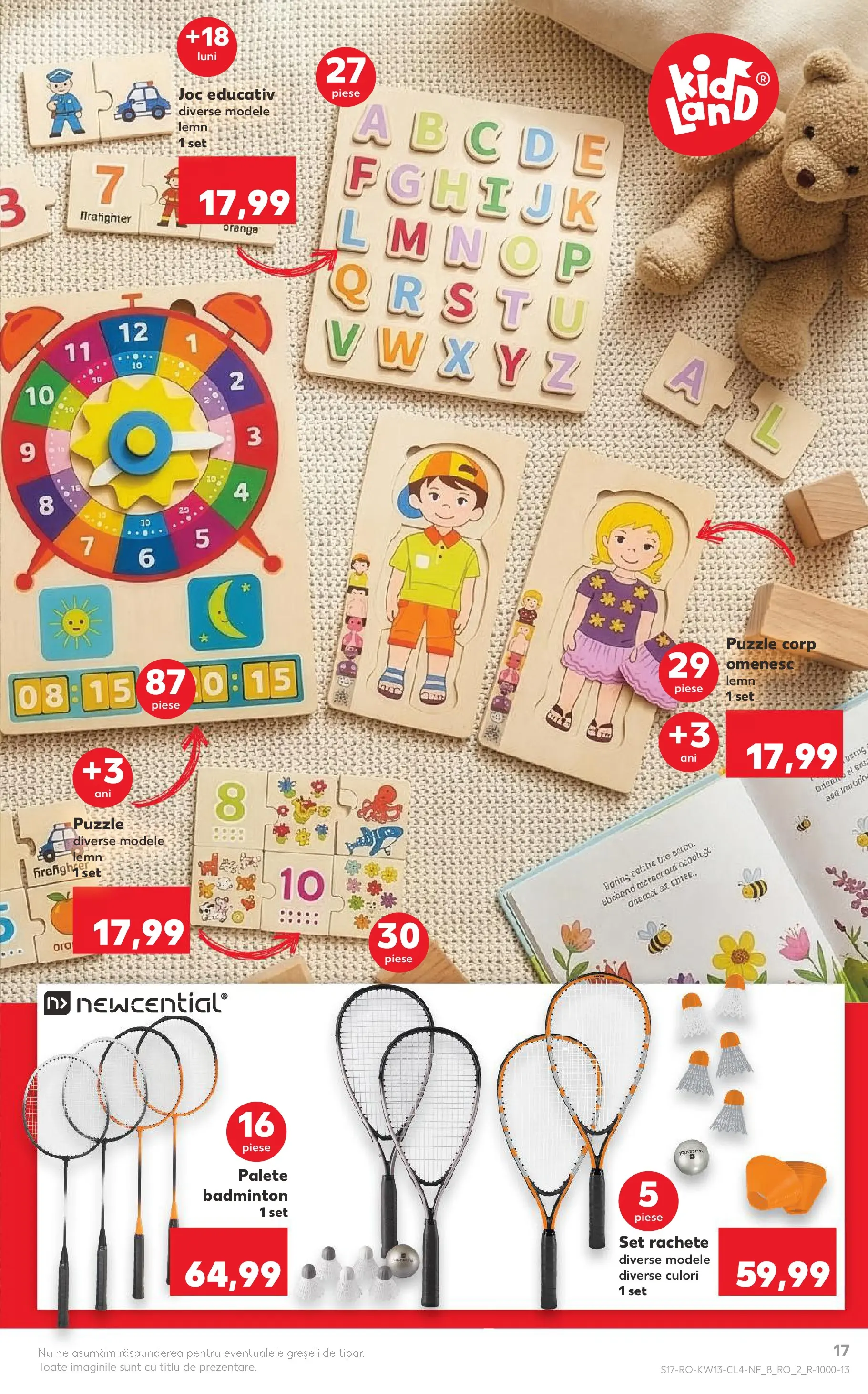 Kaufland Domnesti 24.03.2026 - Revista si Oferta | Pagină: 17 | Produse: Joc, Body