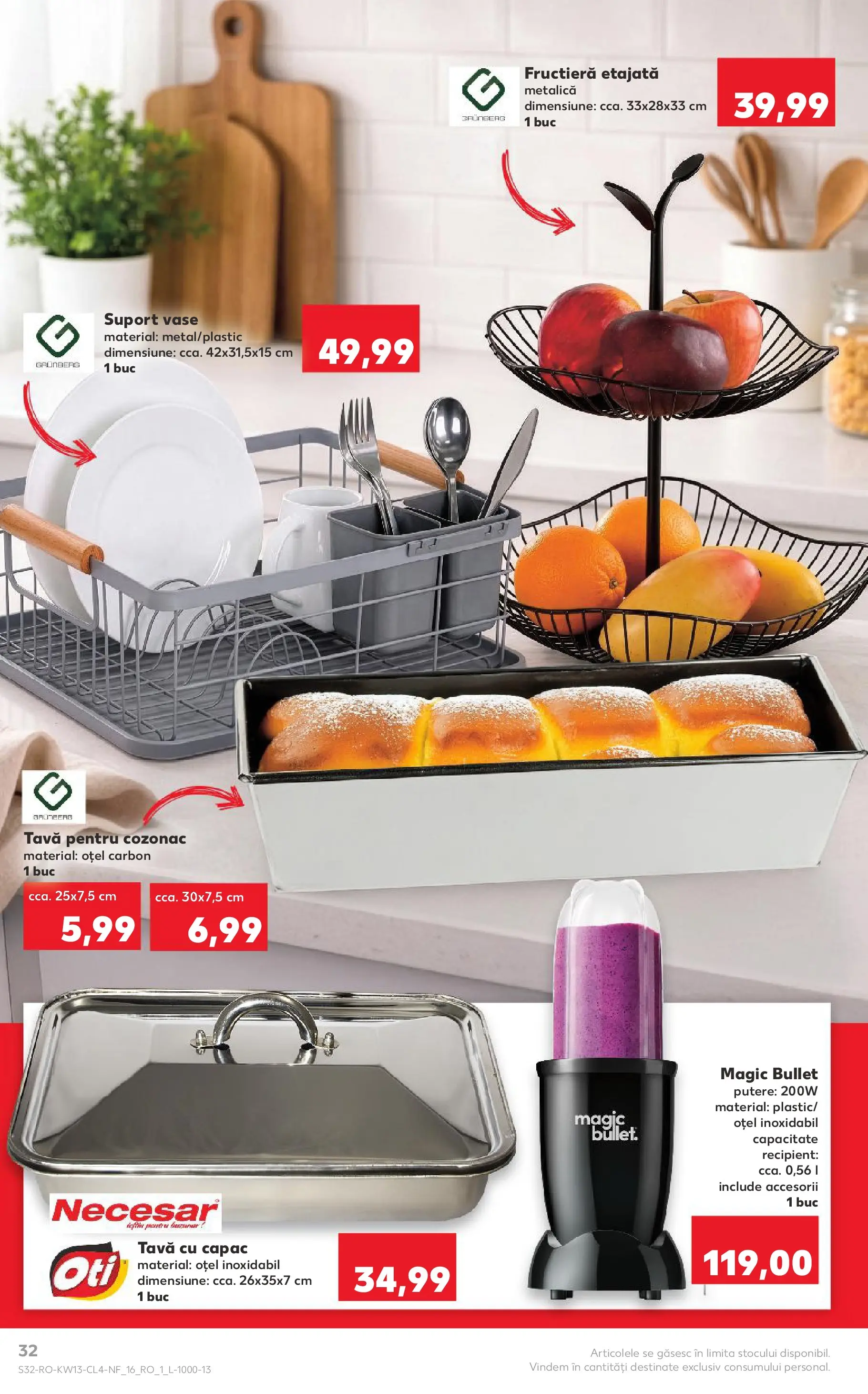 Kaufland Domnesti 24.03.2026 - Revista si Oferta | Pagină: 32 | Produse: Blender