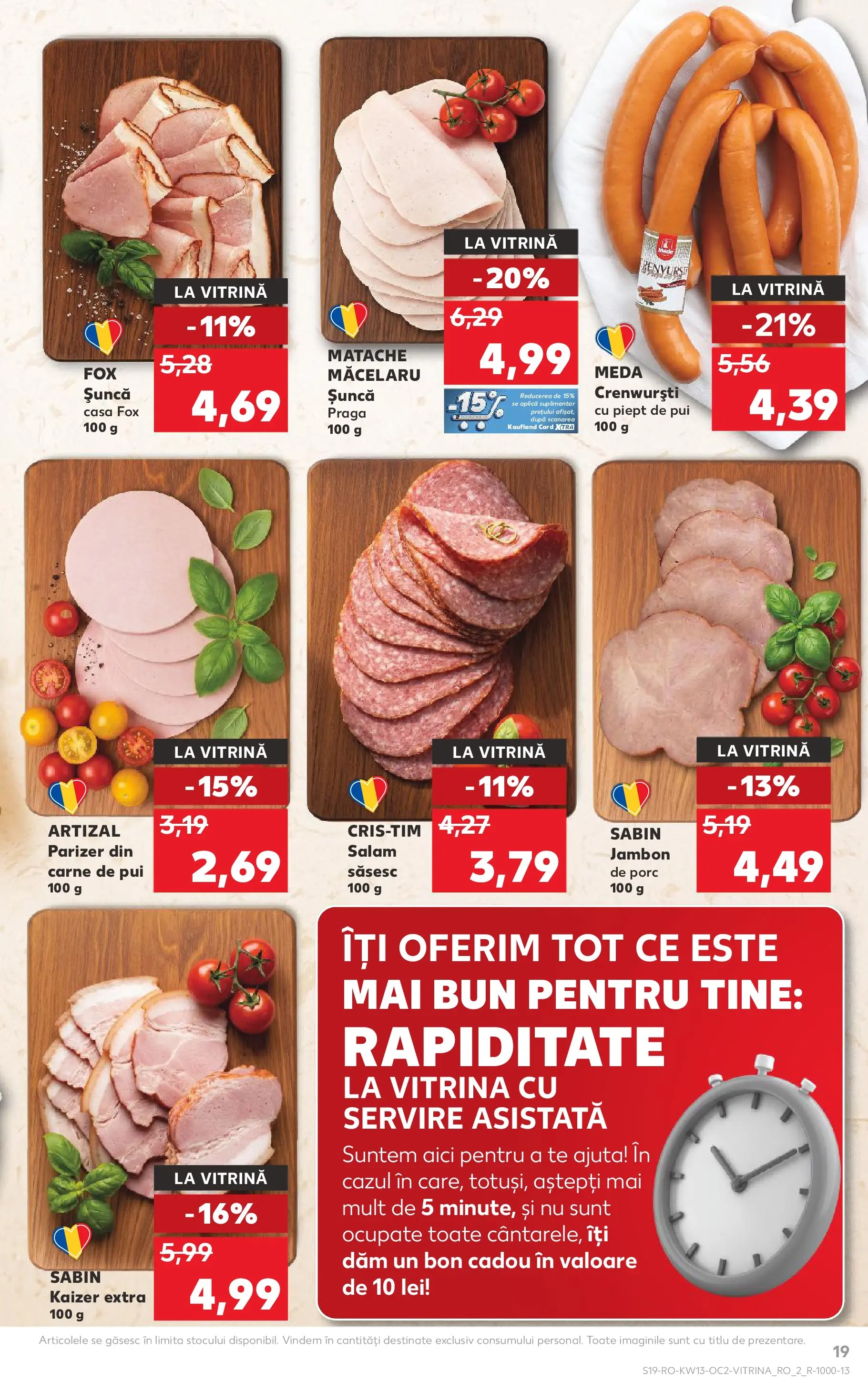 Kaufland Domnesti 25.03.2026 - Revista si Oferta | Pagină: 19