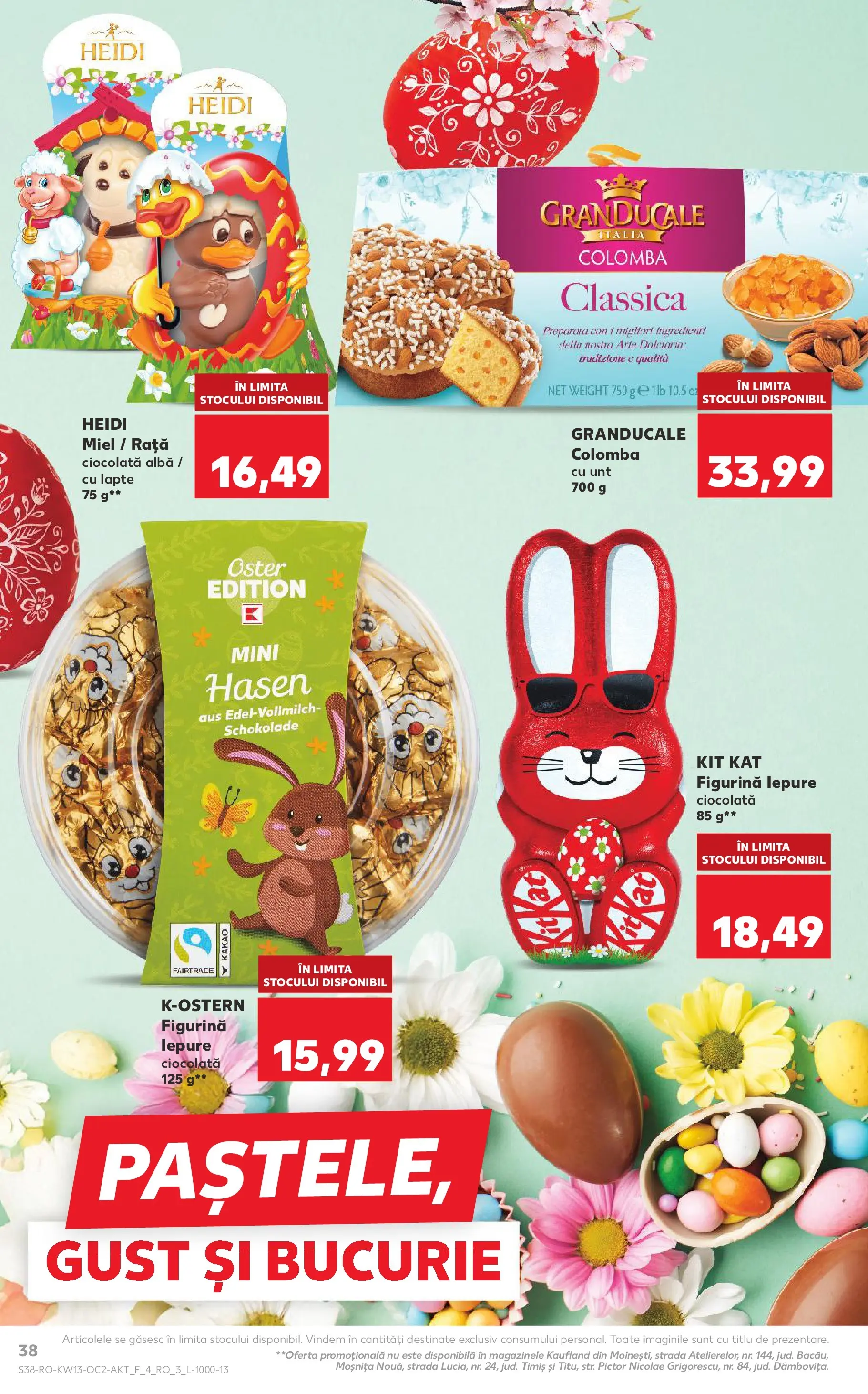 Kaufland Domnesti 25.03.2026 - Revista si Oferta | Pagină: 38