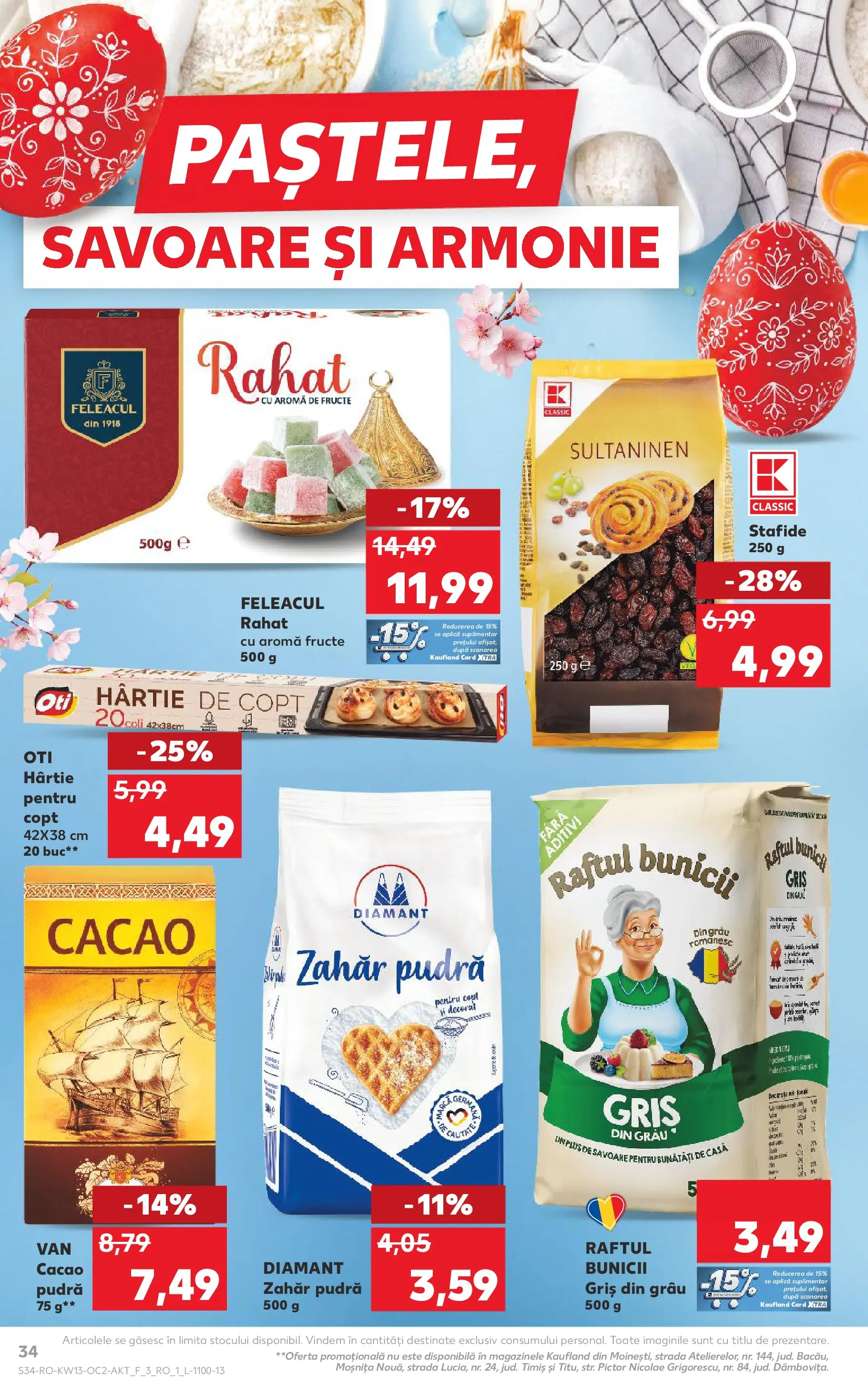Kaufland Bârlad 25.03.2026 - Revista si Oferta | Pagină: 34