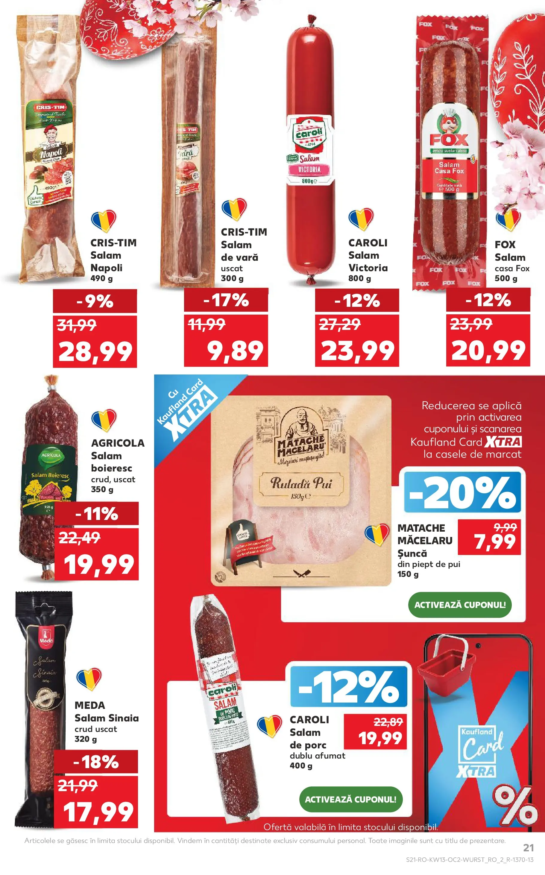 Kaufland Sovata 25.03.2026 - Revista si Oferta | Pagină: 21