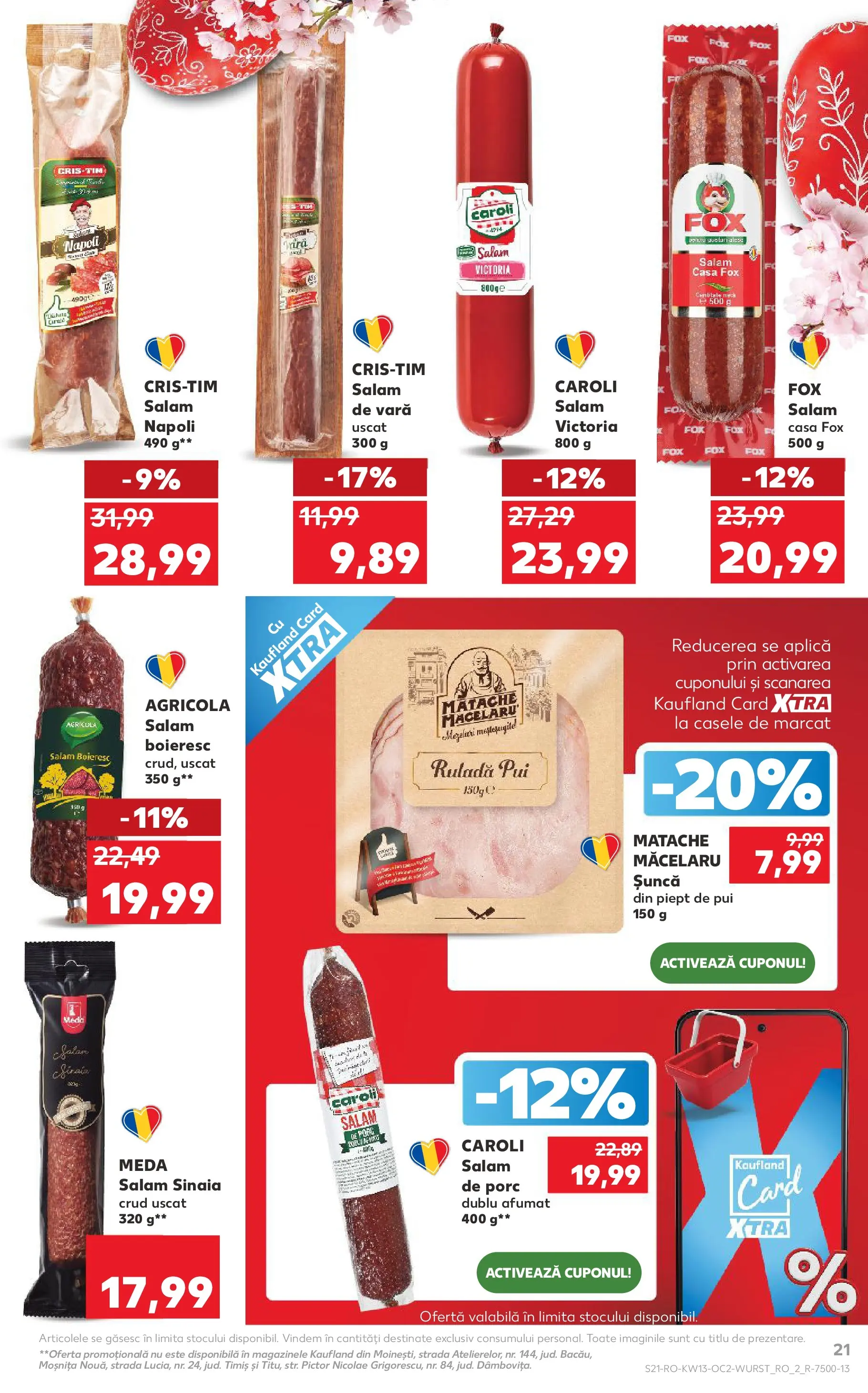 Kaufland Viseu de Sus 25.03.2026 - Revista si Oferta | Pagină: 21