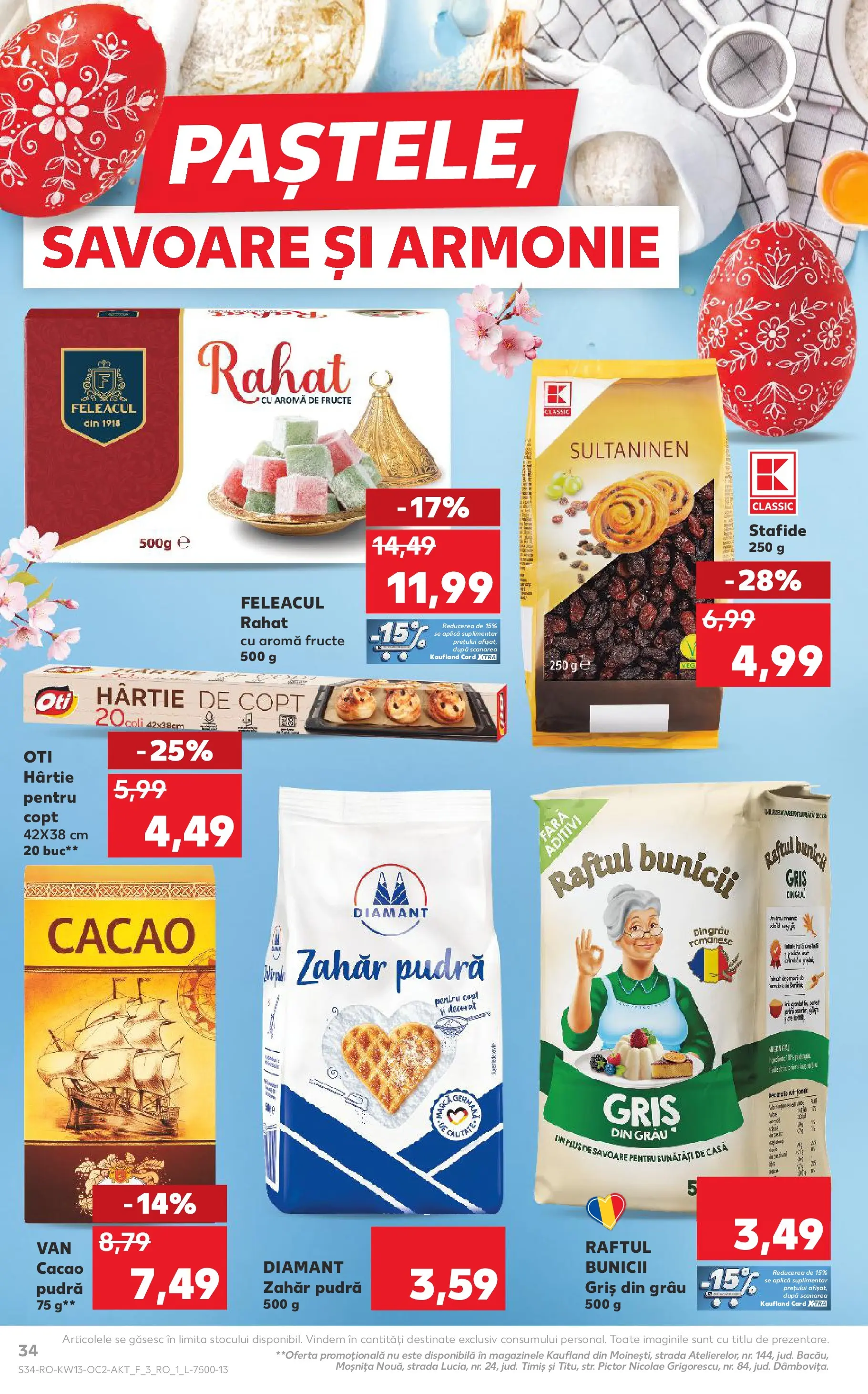 Kaufland Viseu de Sus 25.03.2026 - Revista si Oferta | Pagină: 34