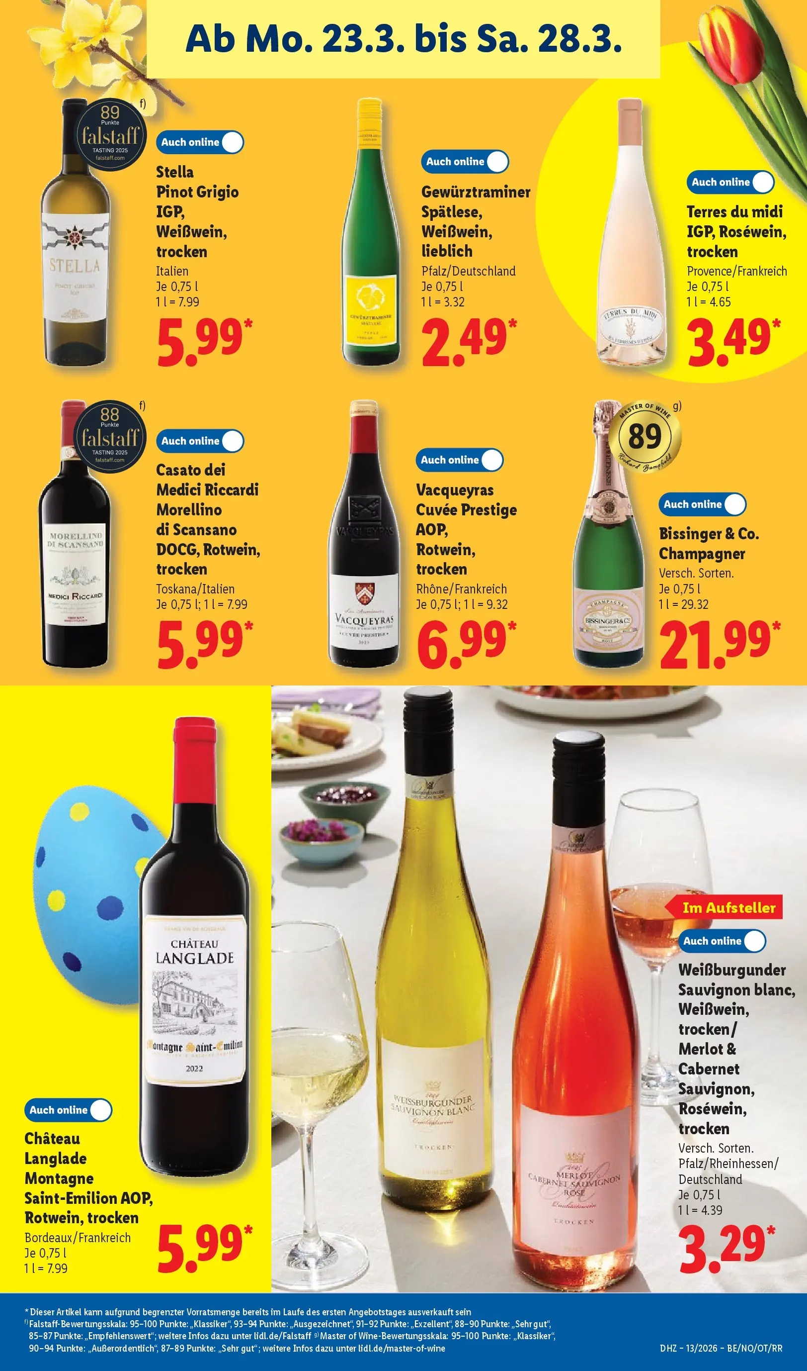 Lidl Prospekt Braunschweig (ab 22.03.2026) zum Blättern » Angebote | Seite: 27 | Produkte: Merlot