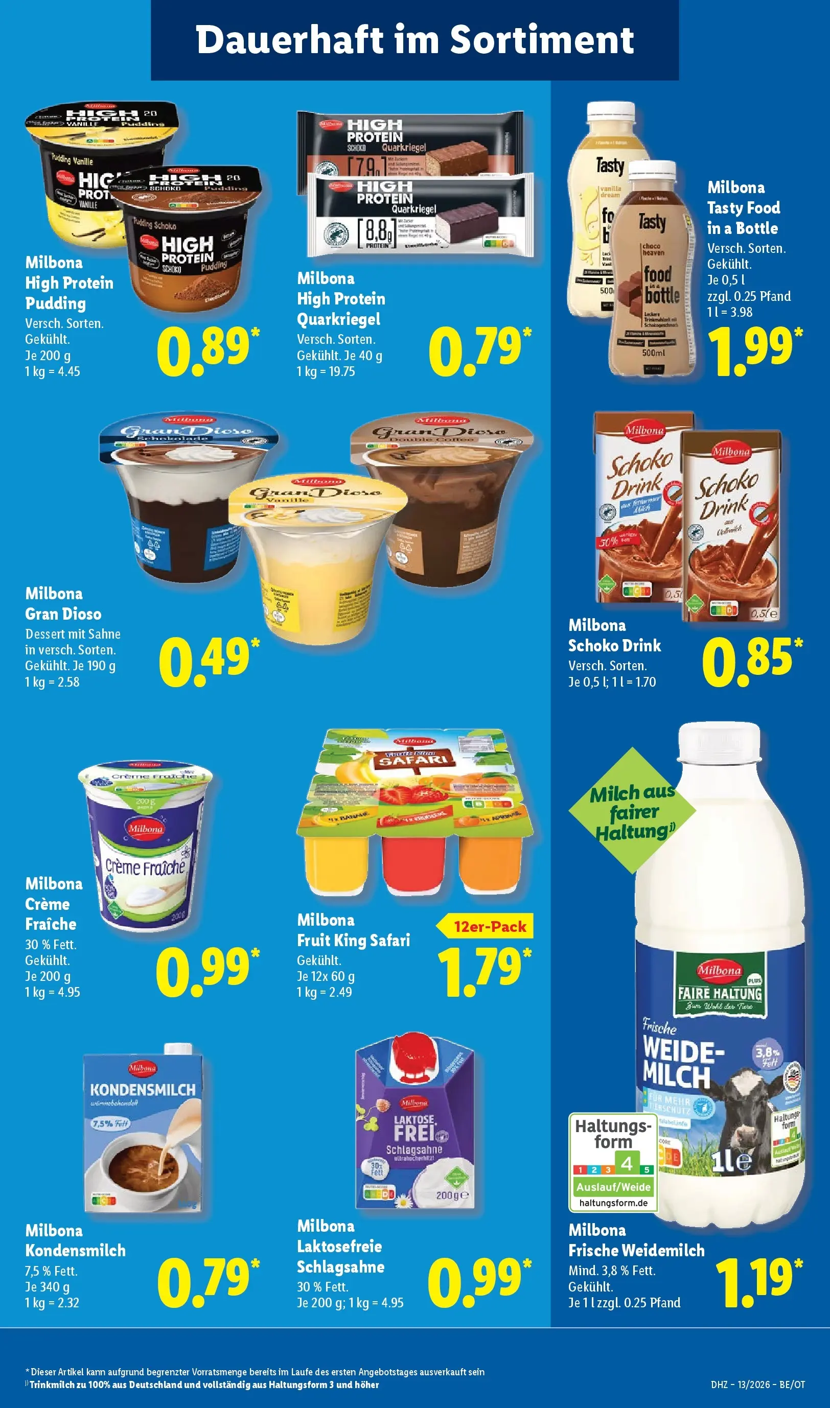 Lidl Prospekt Mahlow (ab 23.03.2026) » Angebote online | Seite: 21 | Produkte: Schlagsahne, Milch, Pudding, Sahne Lidl Prospekt Mahlow (ab 23.03.2026) zum Blättern » Angebote | Seite: 21 | Produkte: Schlagsahne, Milch, Pudding, Sahne