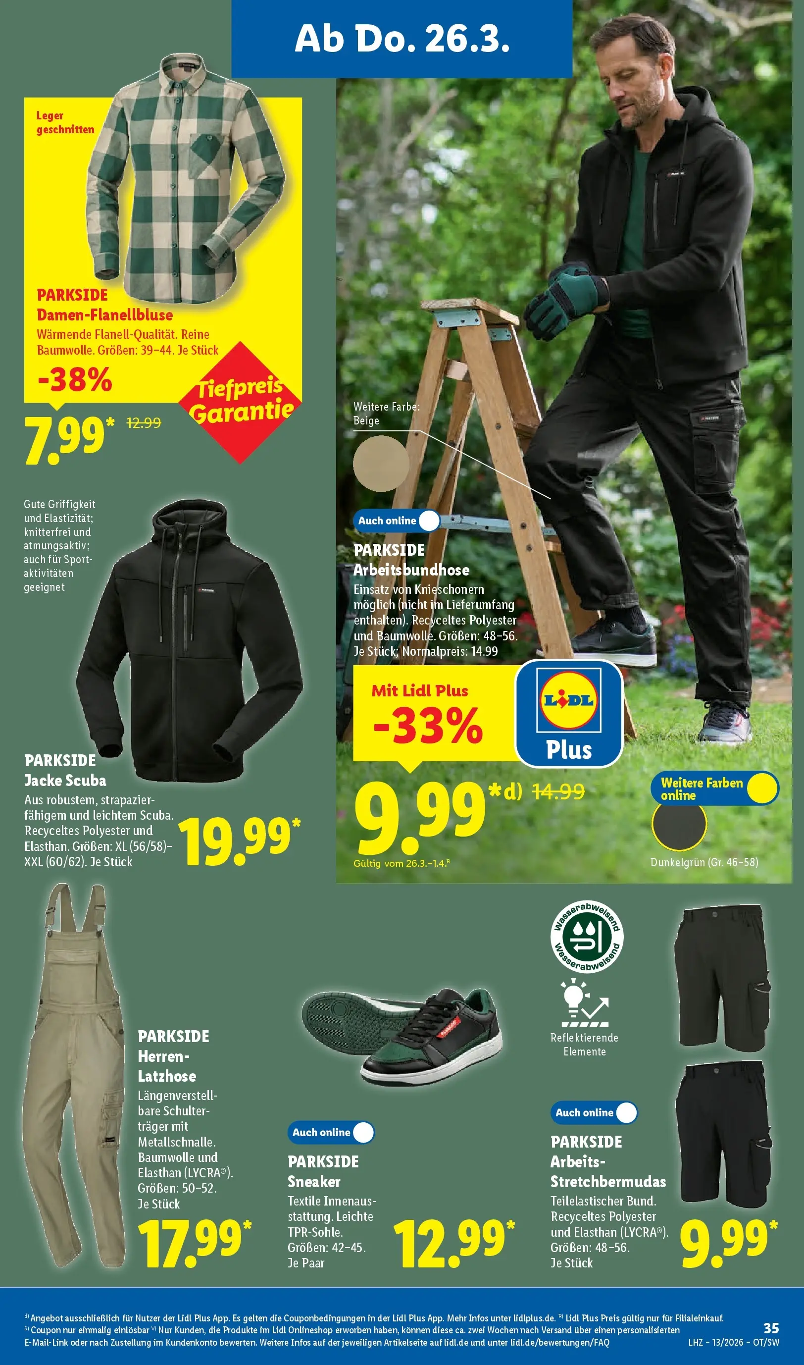 Lidl Prospekt Malchow (ab 23.03.2026) zum Blättern » Angebote | Seite: 55 | Produkte: Jacke