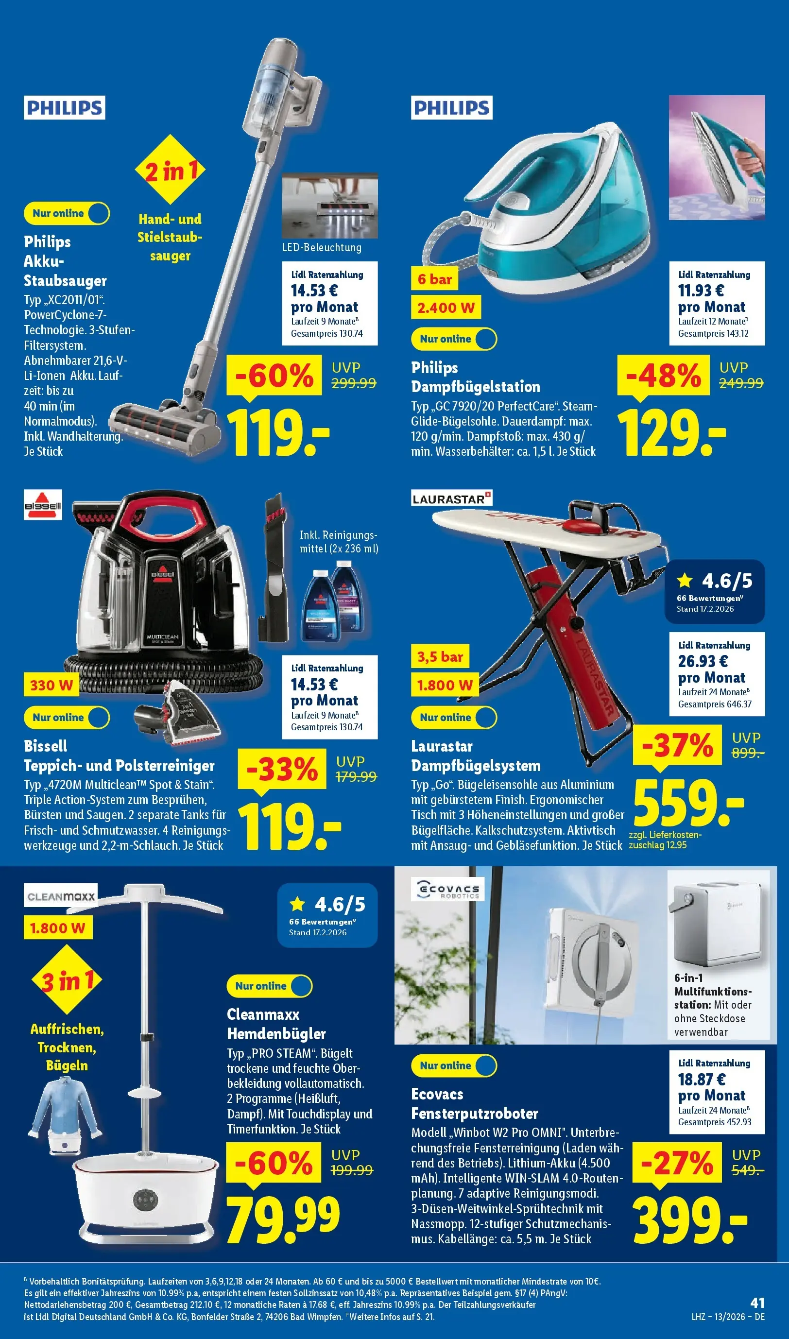 Lidl Prospekt Hof-innenstadt (ab 22.03.2026) zum Blättern » Angebote | Seite: 61 | Produkte: Philips, Steckdose, Teppich, Bekleidung