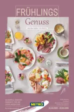 METRO Saisonkatalog Fr&uuml;hlingsgenuss - bis 28.03.2026