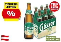 G&Ouml;SSER Naturgold alkoholfrei*, 6 x 0,5 l