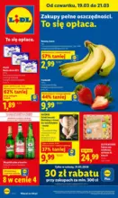 Gazetka od 19.03 Lidl &ndash; do 21.03.2026