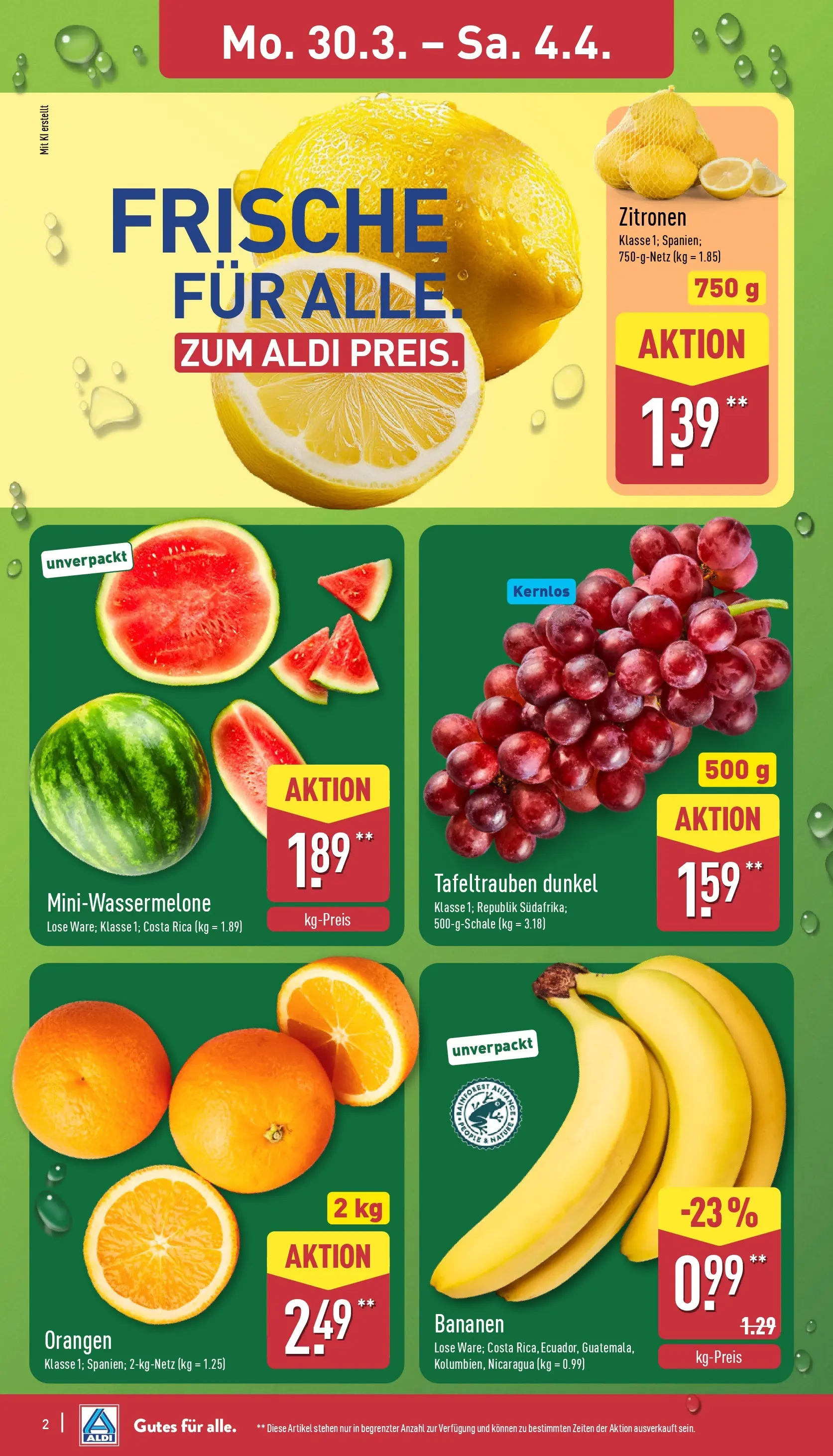 Aldi Osterangebote (ab 30.03.2026) » Angebote Online | Seite: 2
