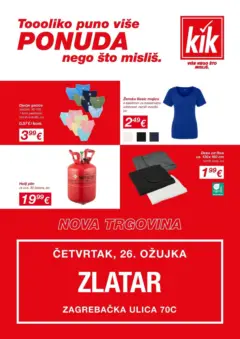 Kik - KiK katalog do 24.03.2026 - Pregled kataloga iz trgovine Kik, vrijedi od 21.03.2026