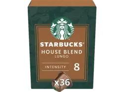 Starbucks House Blend Lungo Kaffeekapsel, 36 St&uuml;ck, Kompatibles System: Nespresso